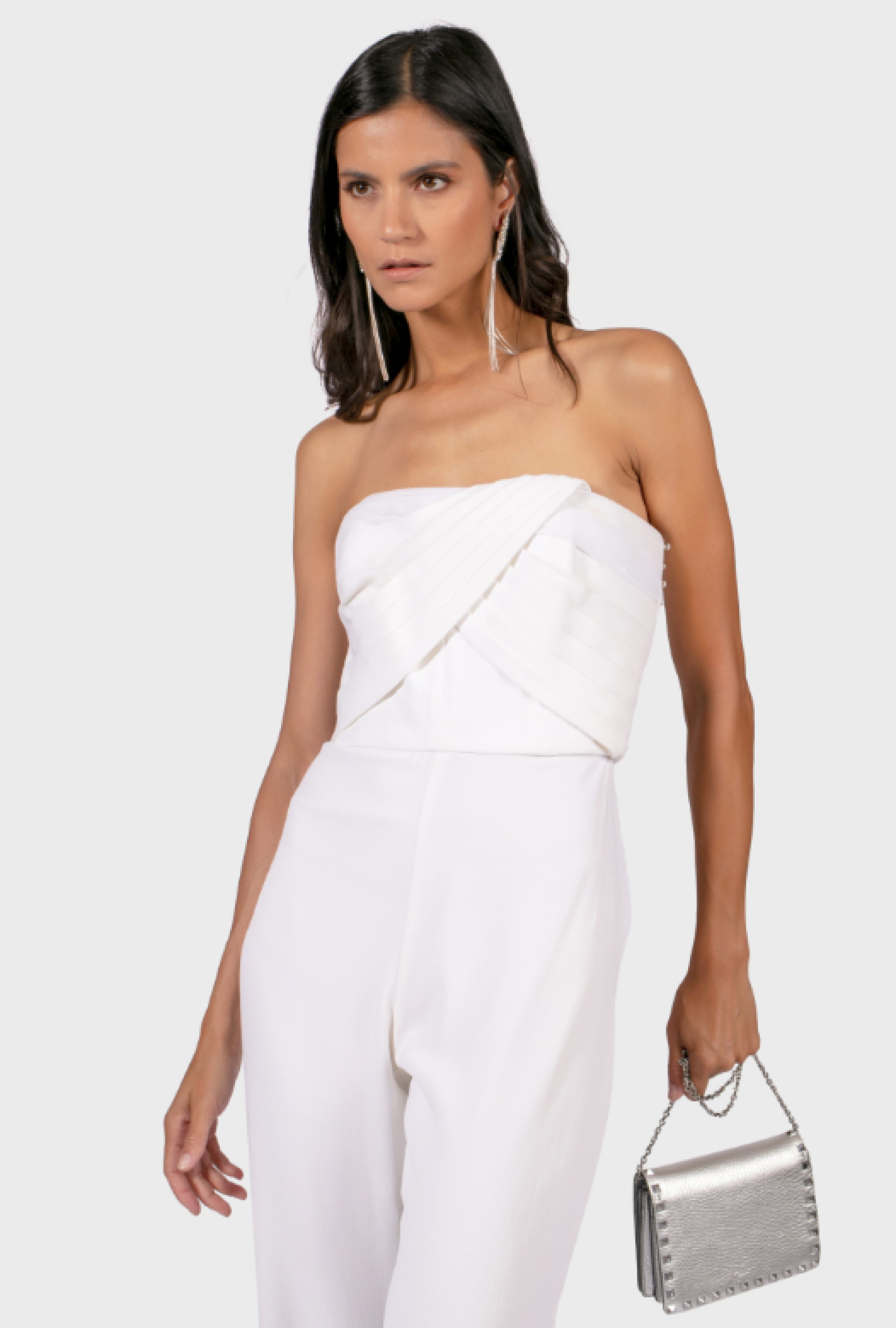 Combinaison Azzaro White Draped