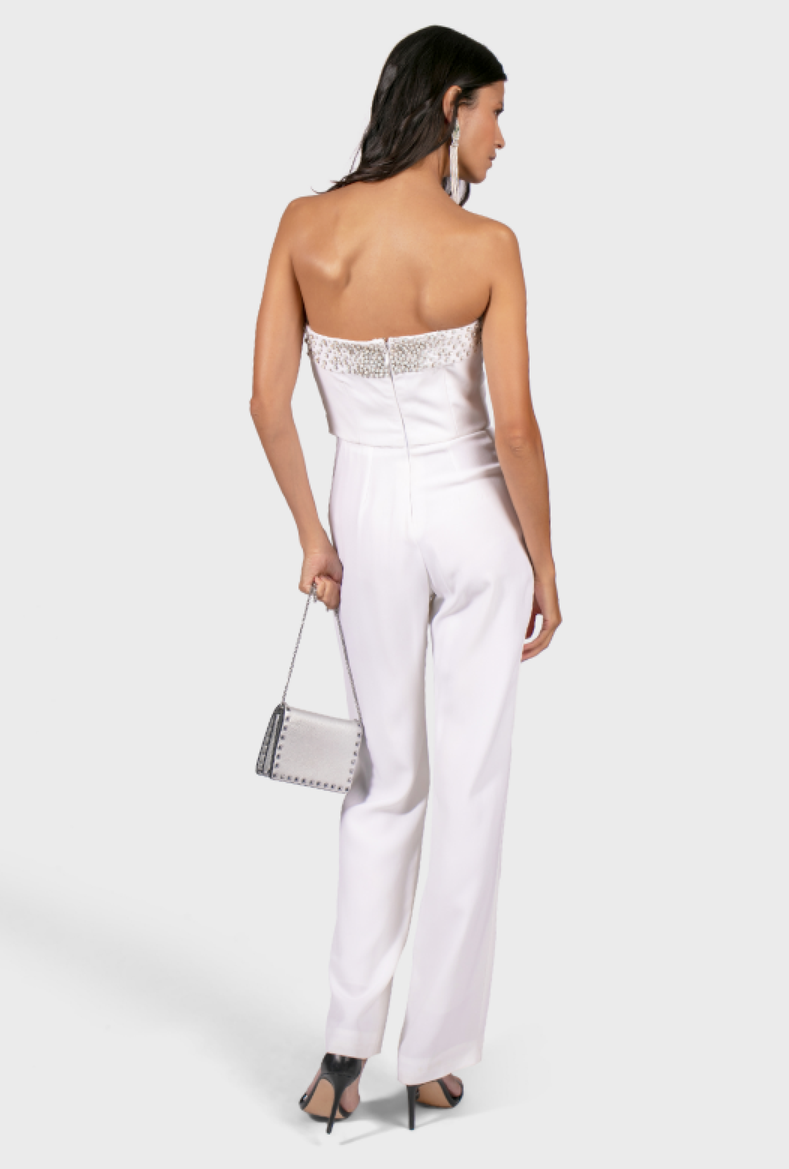 Combinaison Azzaro White Draped