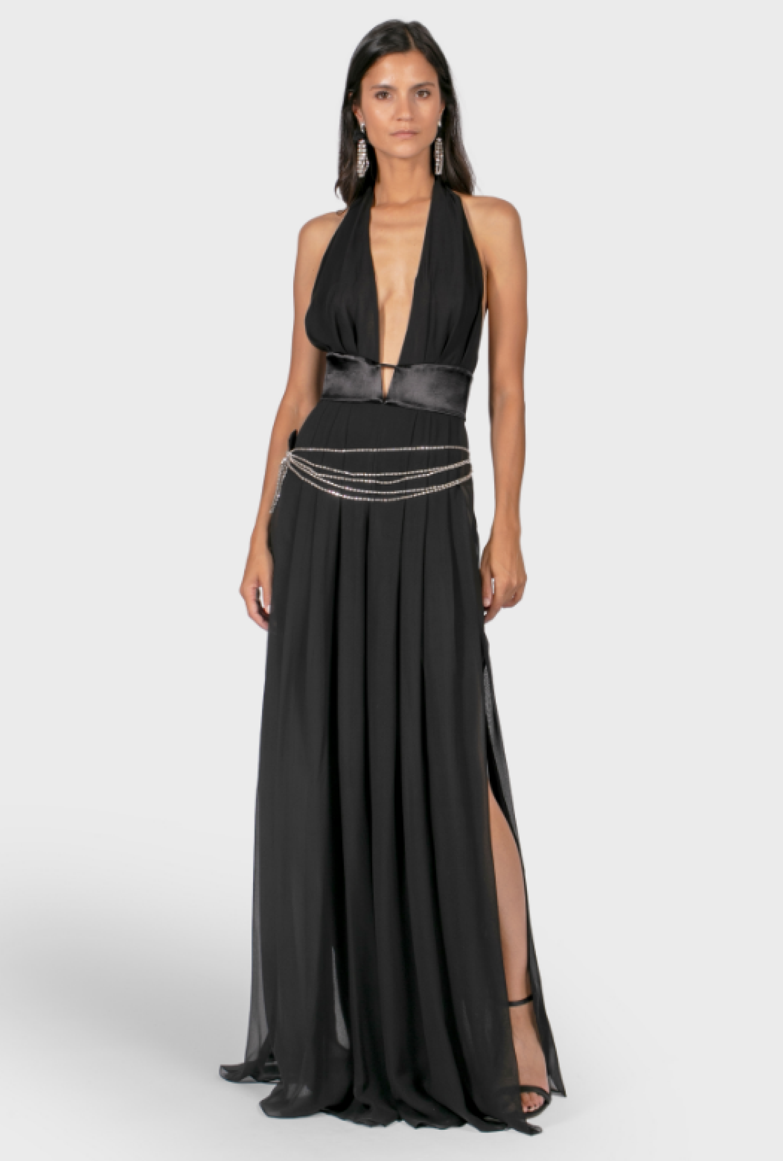 Robe Azzaro Black Swann