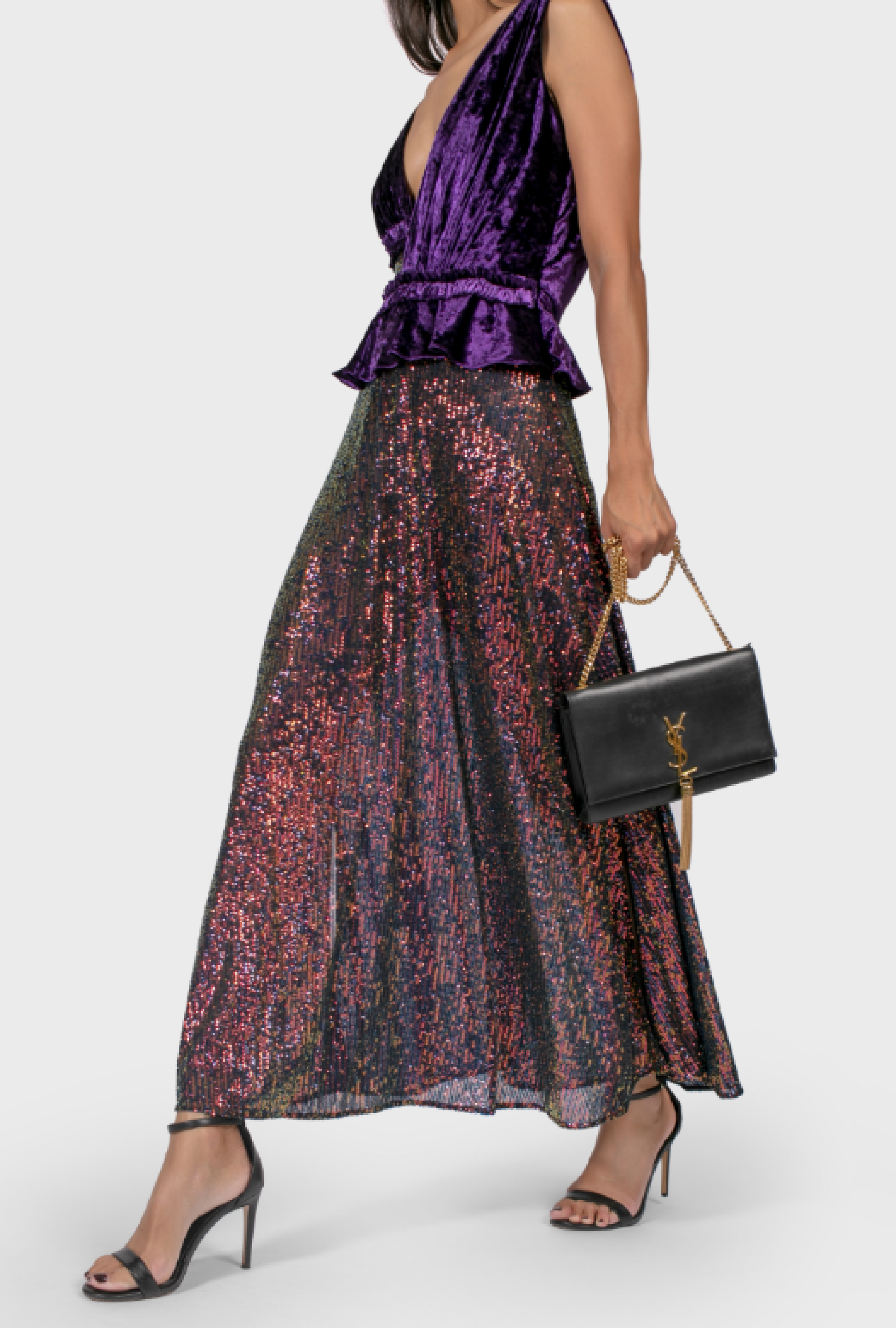 Robe Azzaro Cocktail Stripe