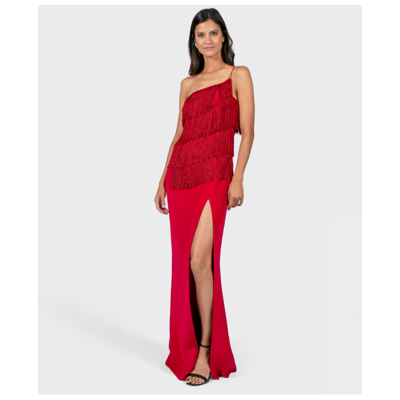 Robe Azzaro Lucifer Rouge