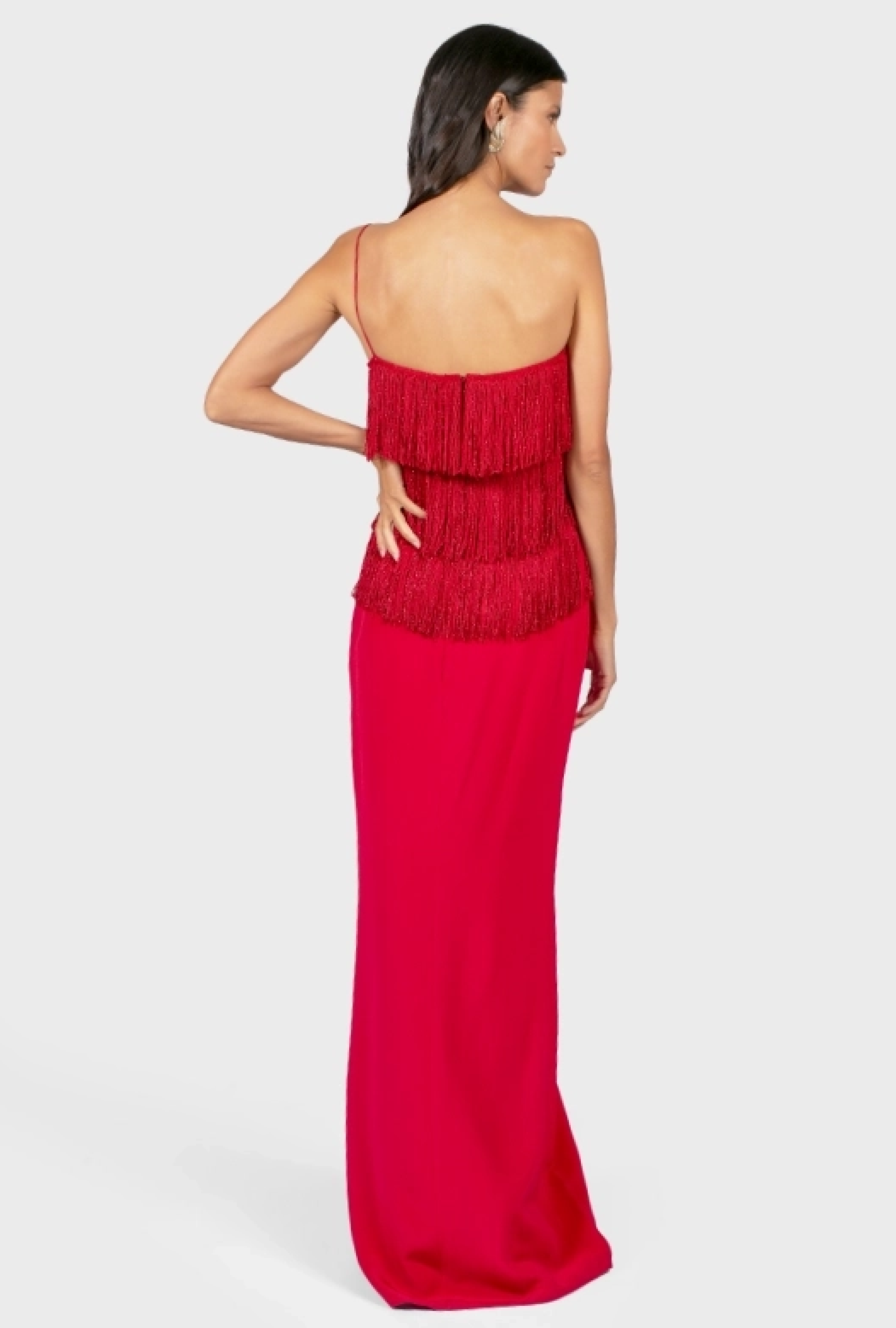 Robe Azzaro Lucifer Rouge