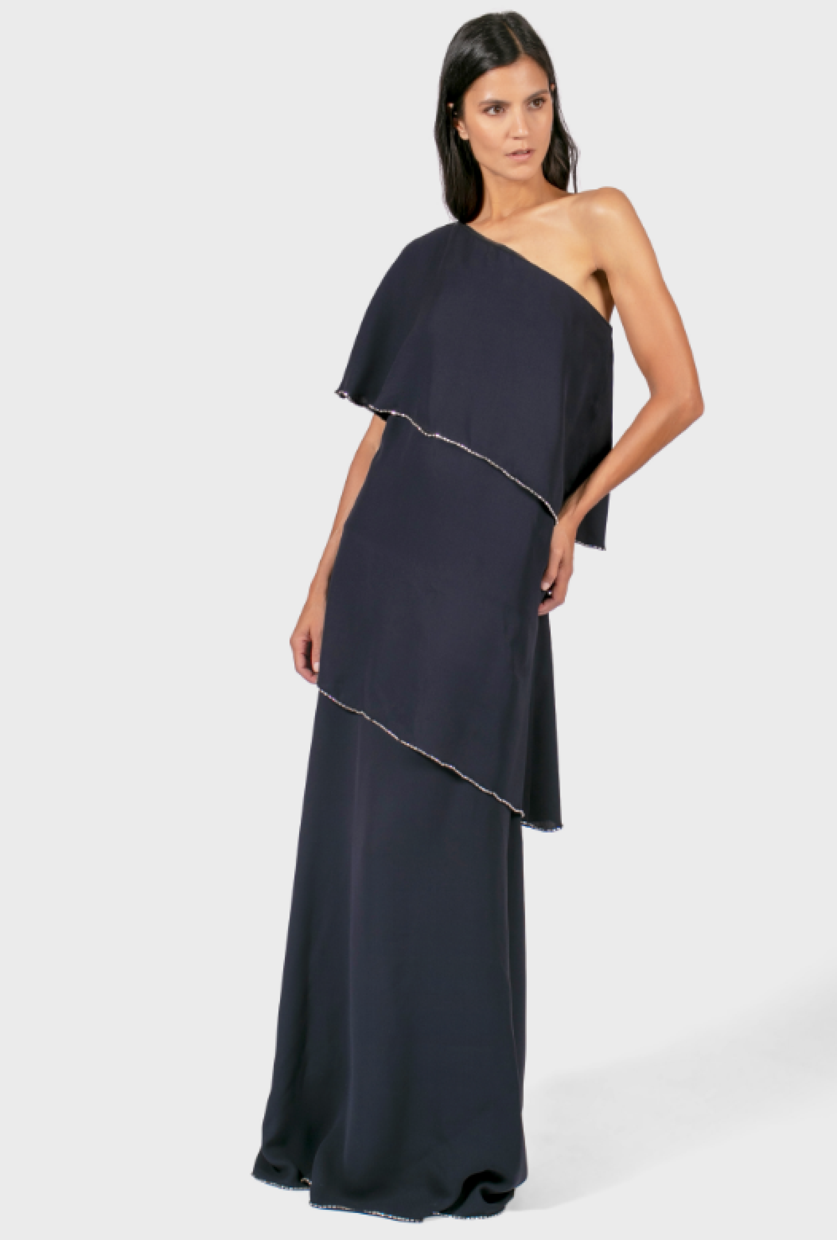 Robe Azzaro Asymetrique Navy