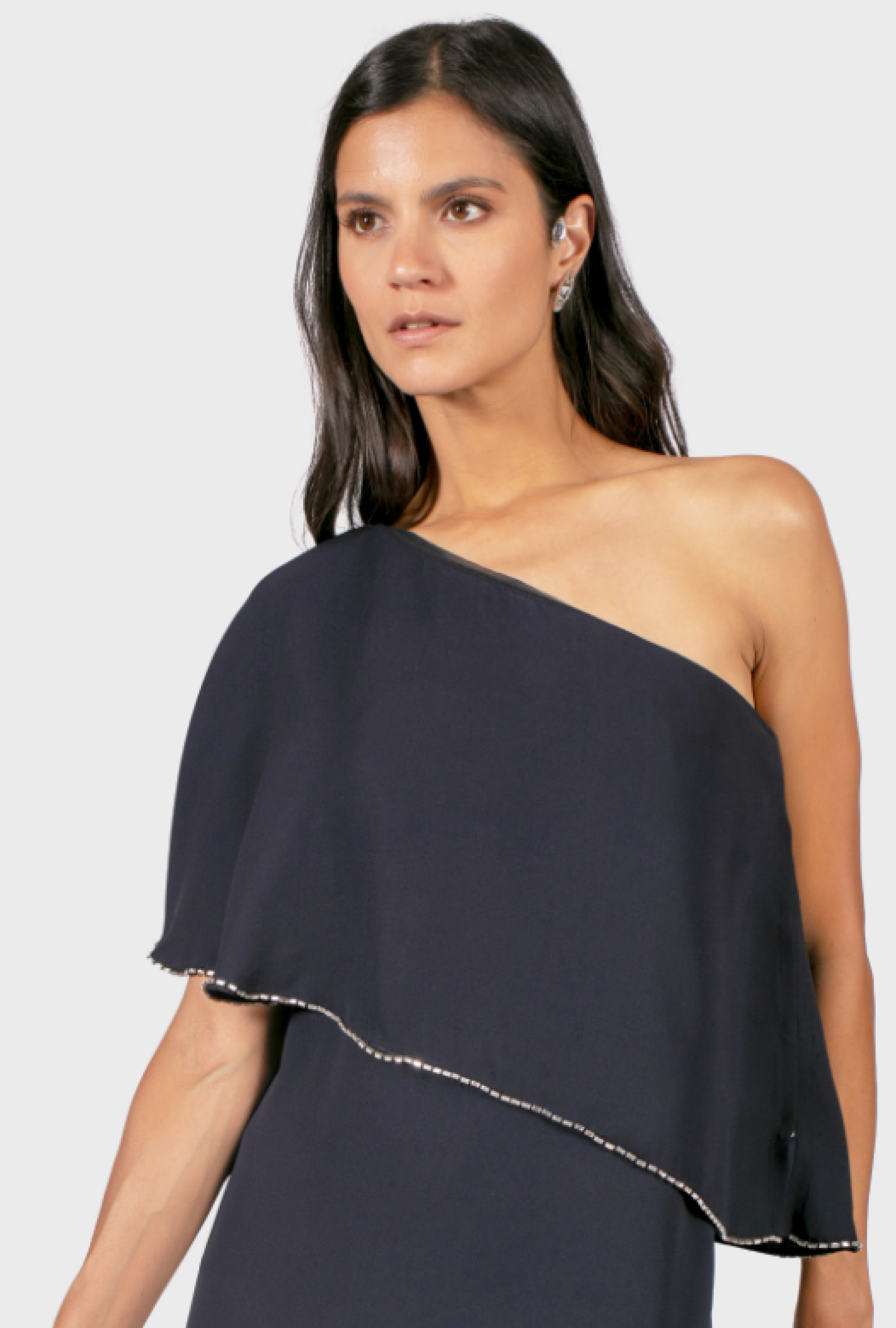 Robe Azzaro Asymetrique Navy