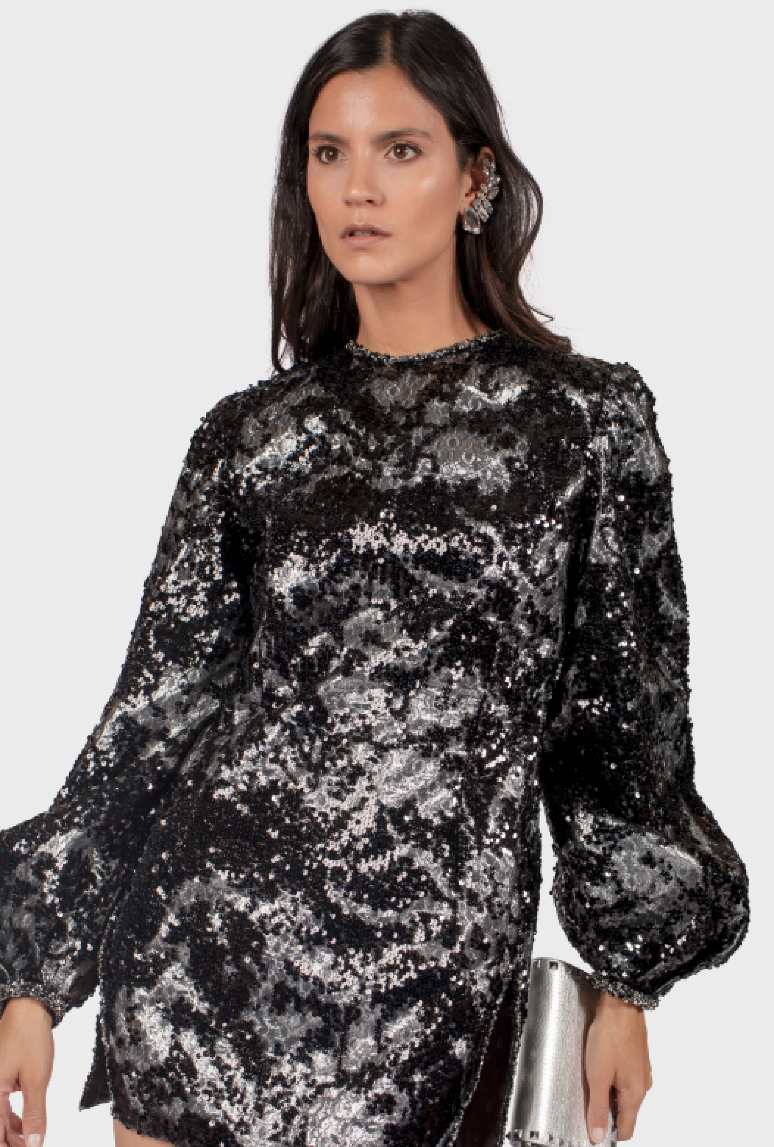 Robe Azzaro Jonquille Sequin