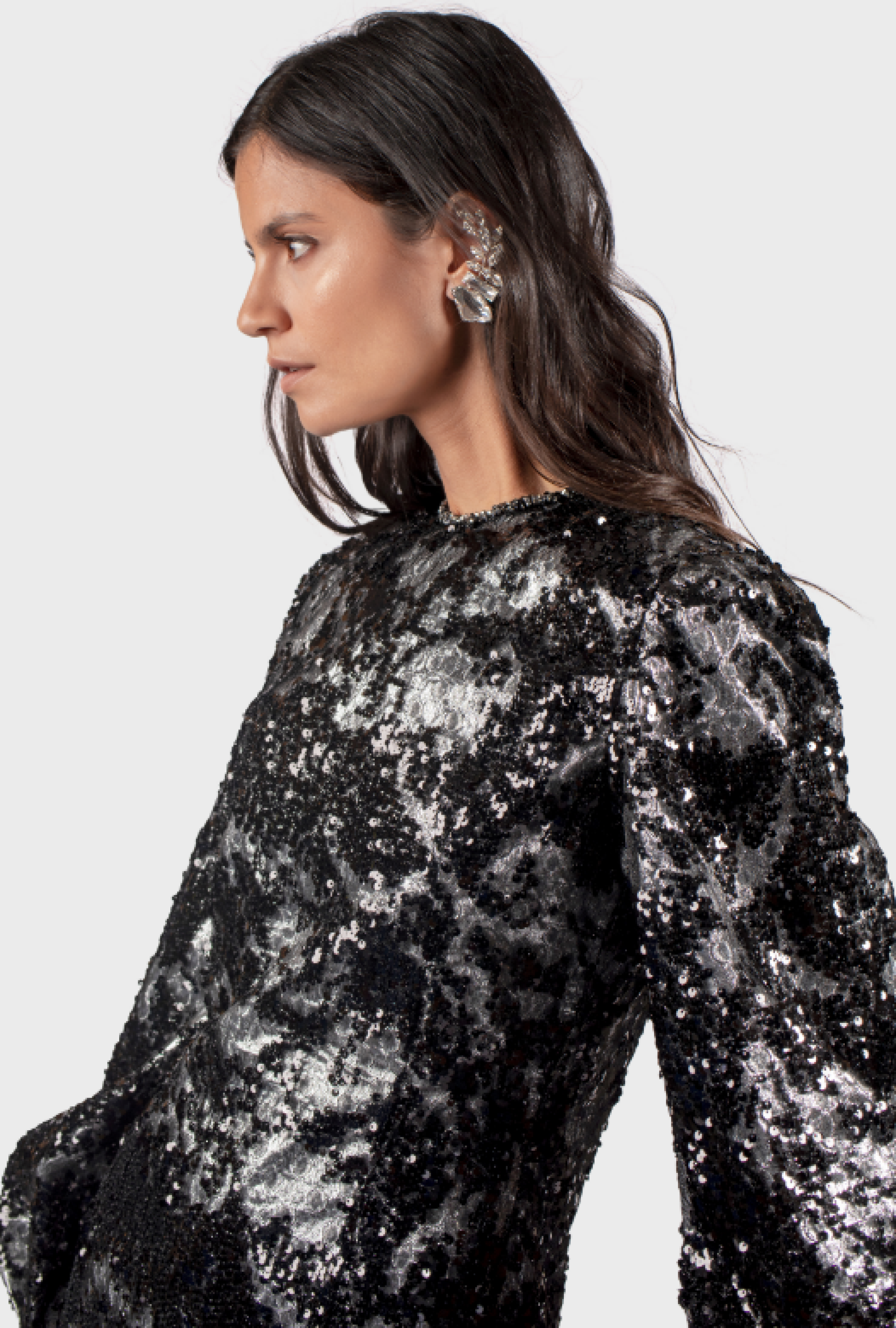 Robe Azzaro Jonquille Sequin