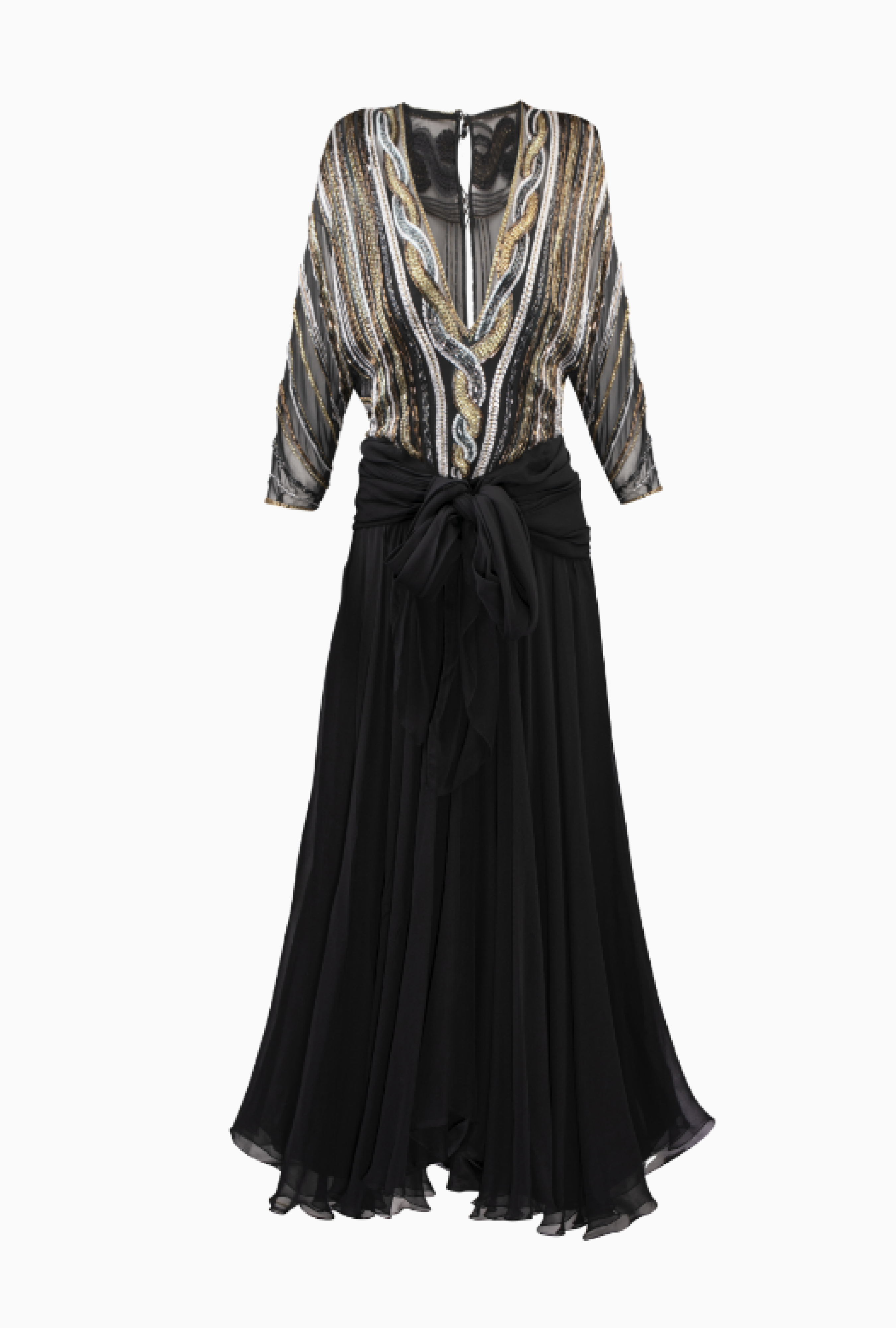 Robe Azzaro Black Gold Silver