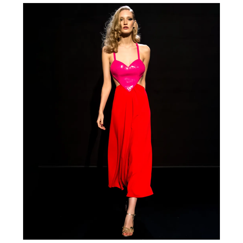 Robe Azzaro Amore Vermillon