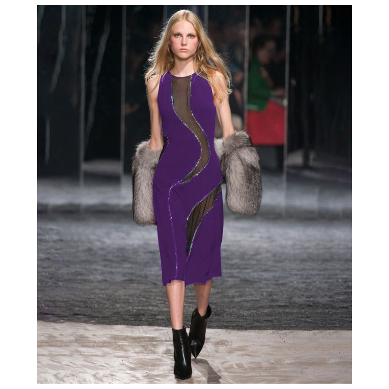 Robe Azzaro Purple Wave