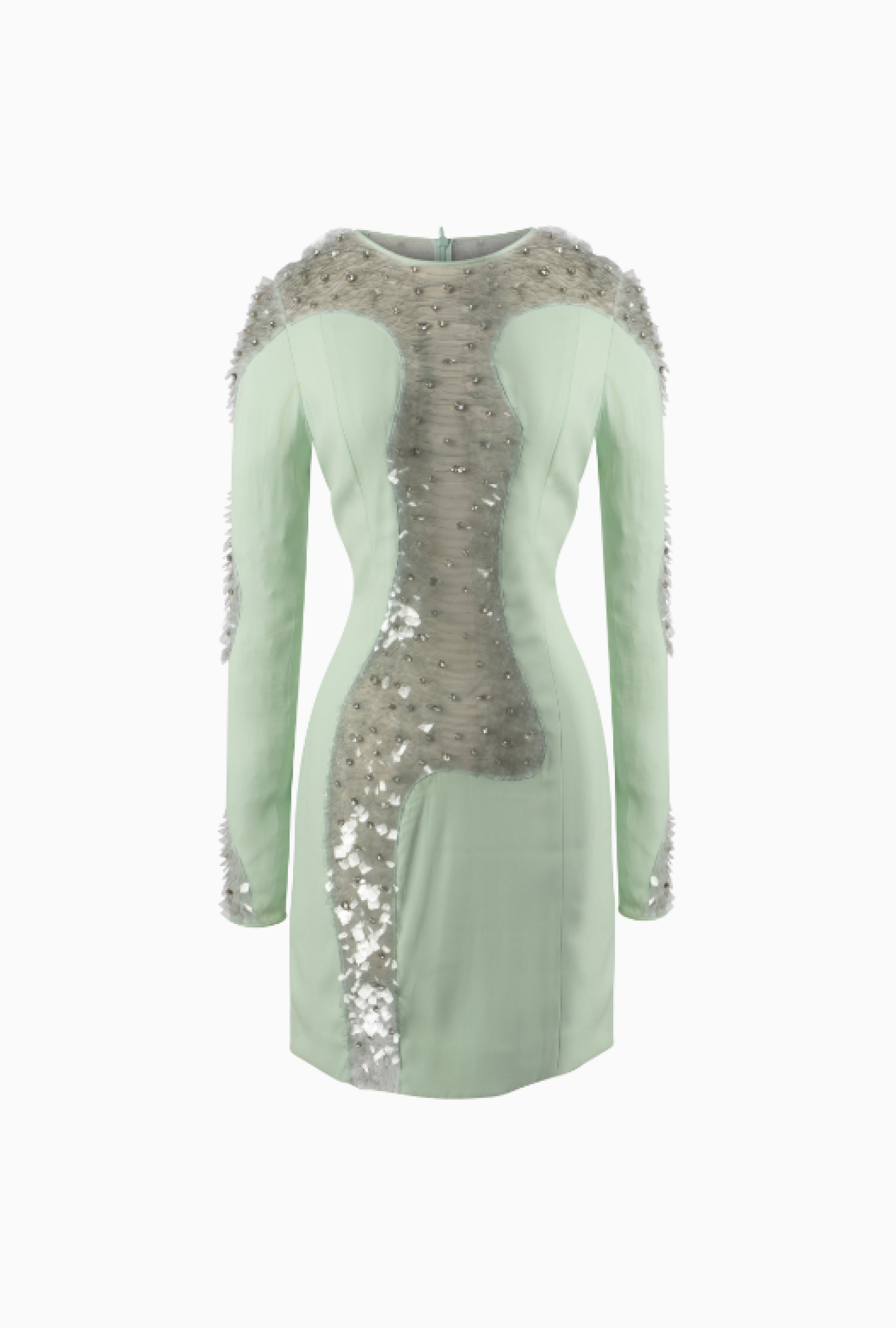 Robe Azzaro Ecaille Vert