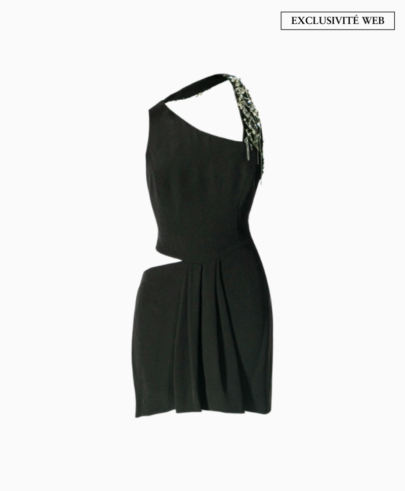 Robe Azzaro Bretelle A Frange