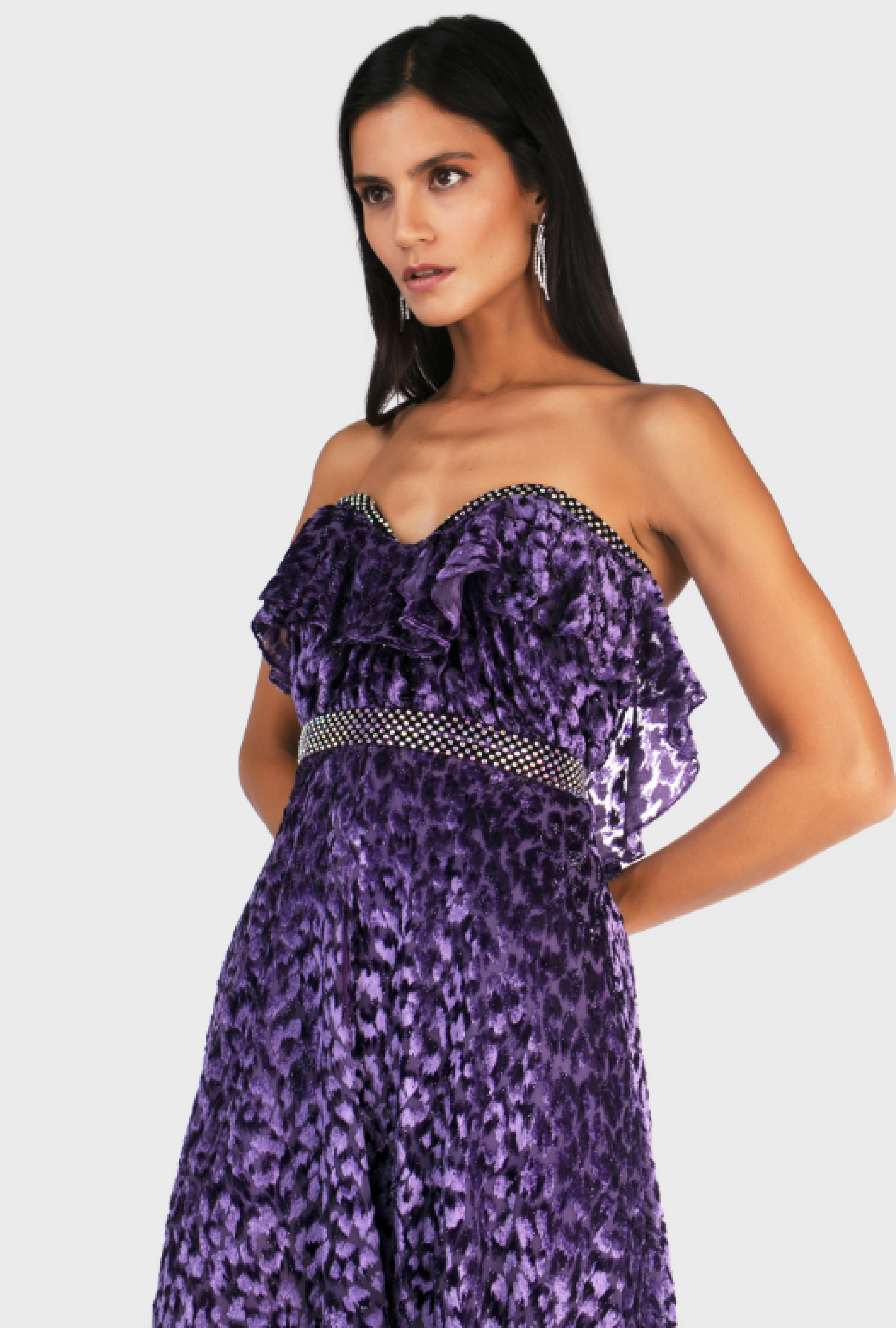 Robe Azzaro Genova Purple