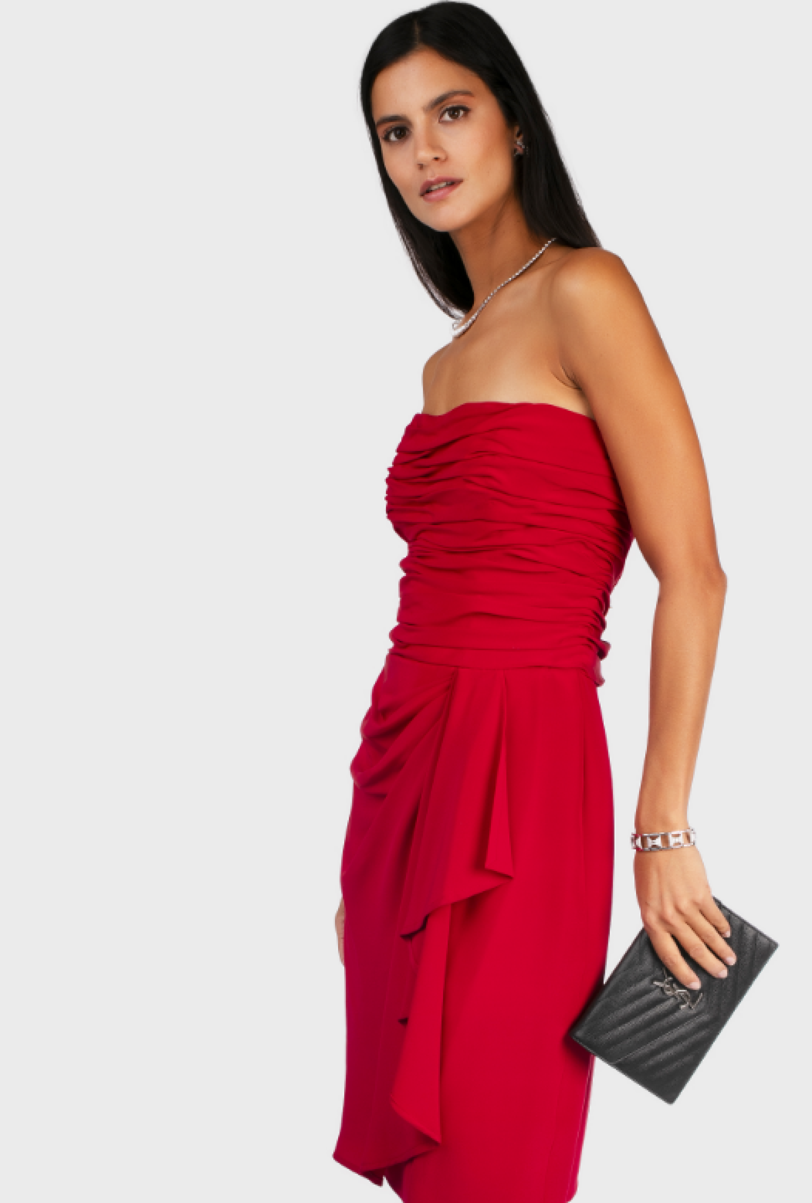 Robe Azzaro Gatsby Rouge