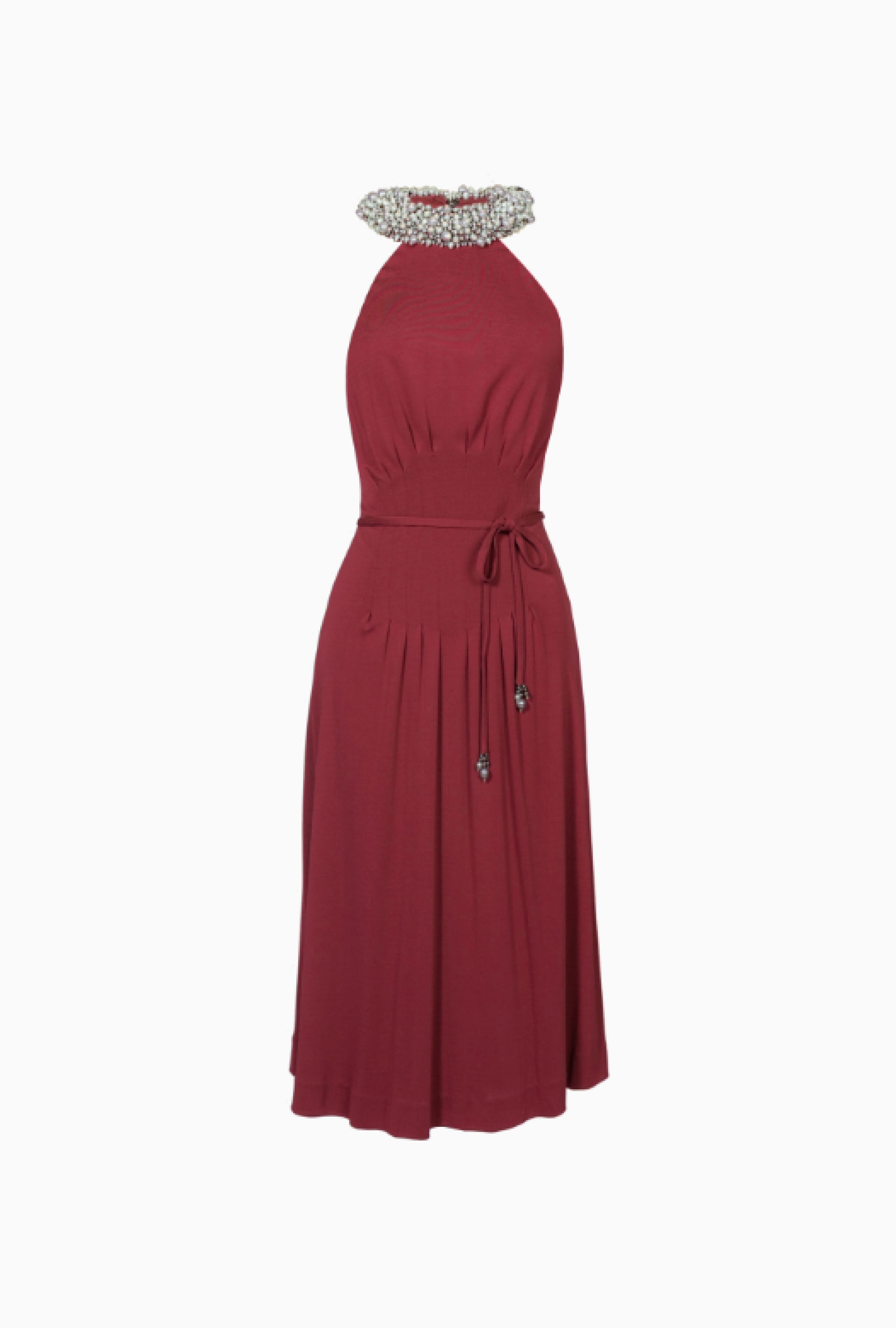 Robe Azzaro  Tubereuse Bordeaux
