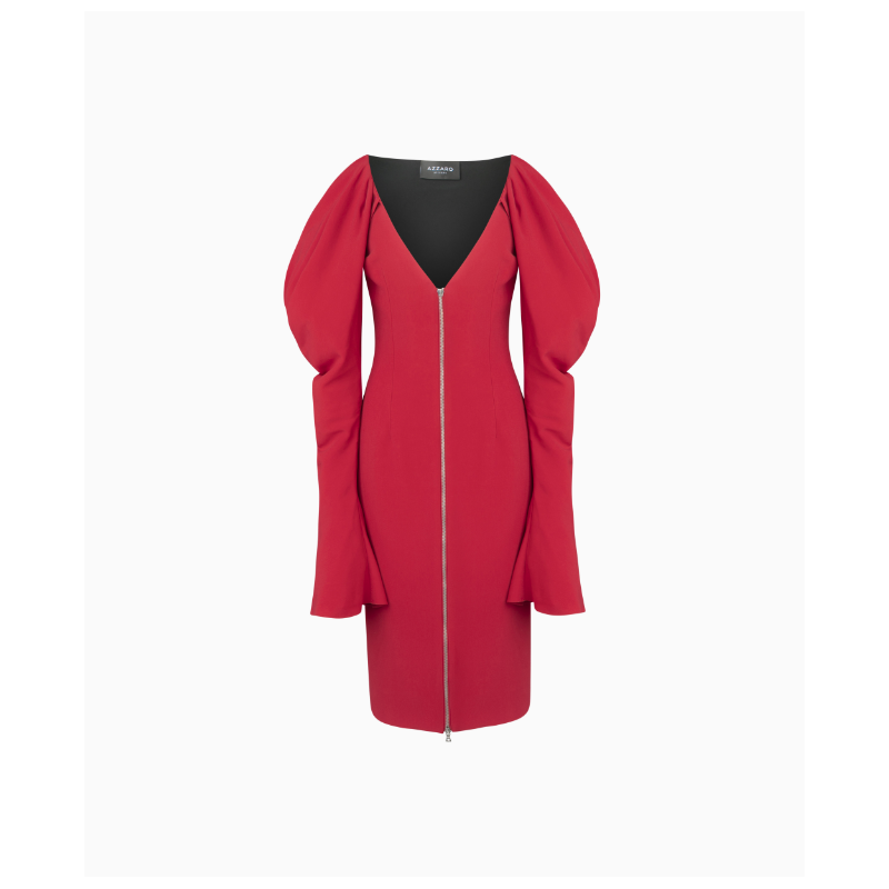 Robe Azzaro Greta Rouge