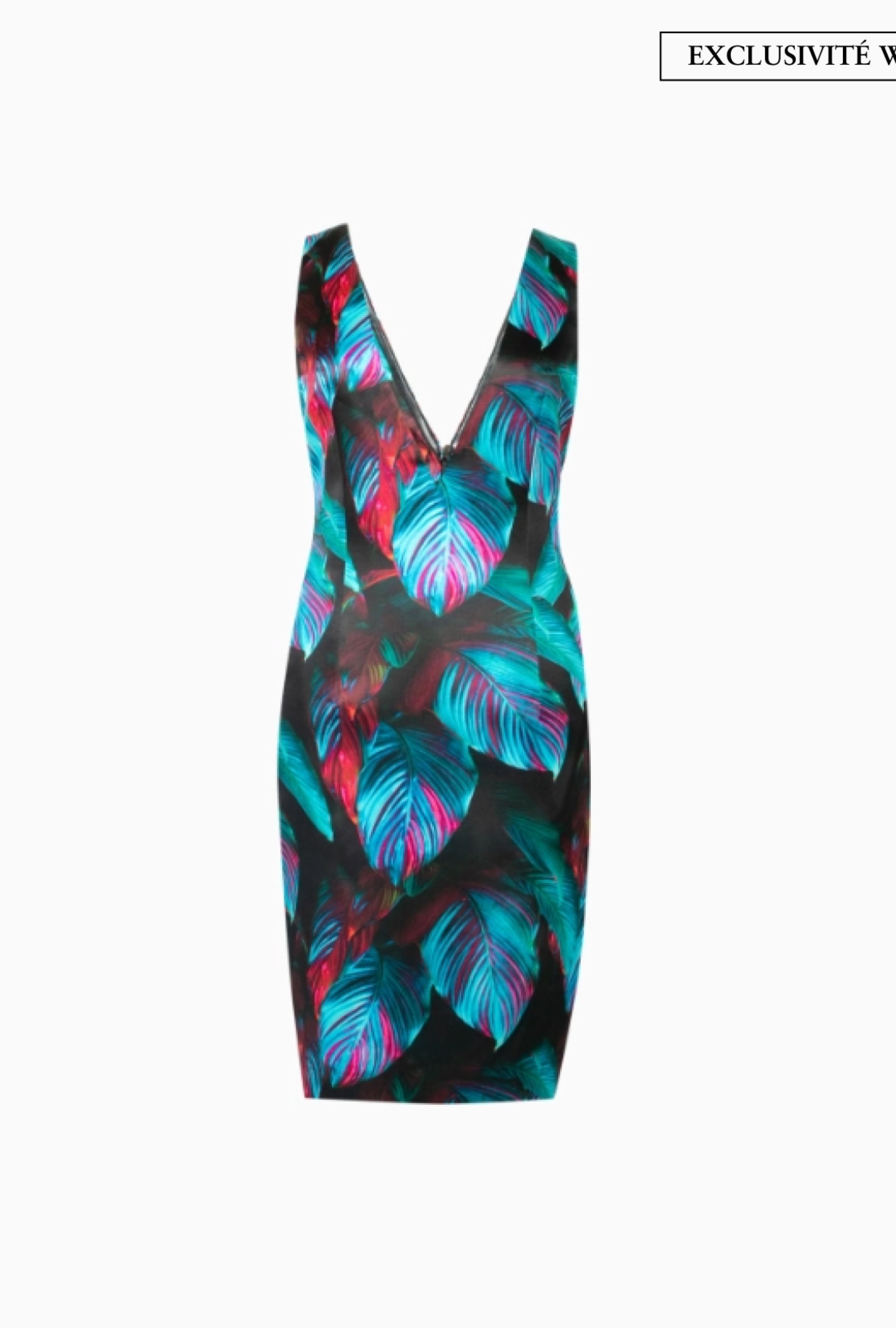 Robe Azzaro Daniela Turquoise - Exclusivité Web