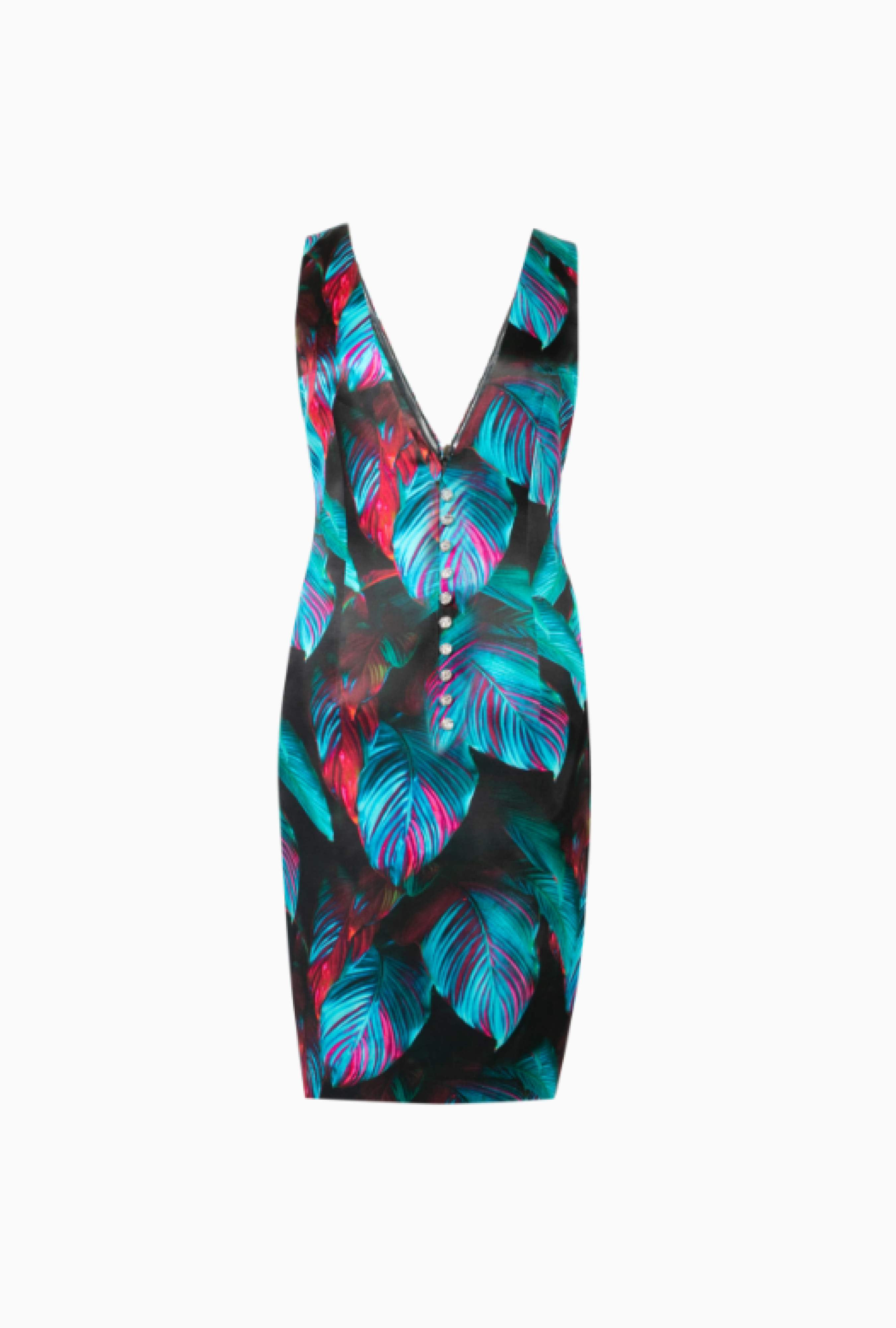 Robe Azzaro Daniela Turquoise - Exclusivité Web