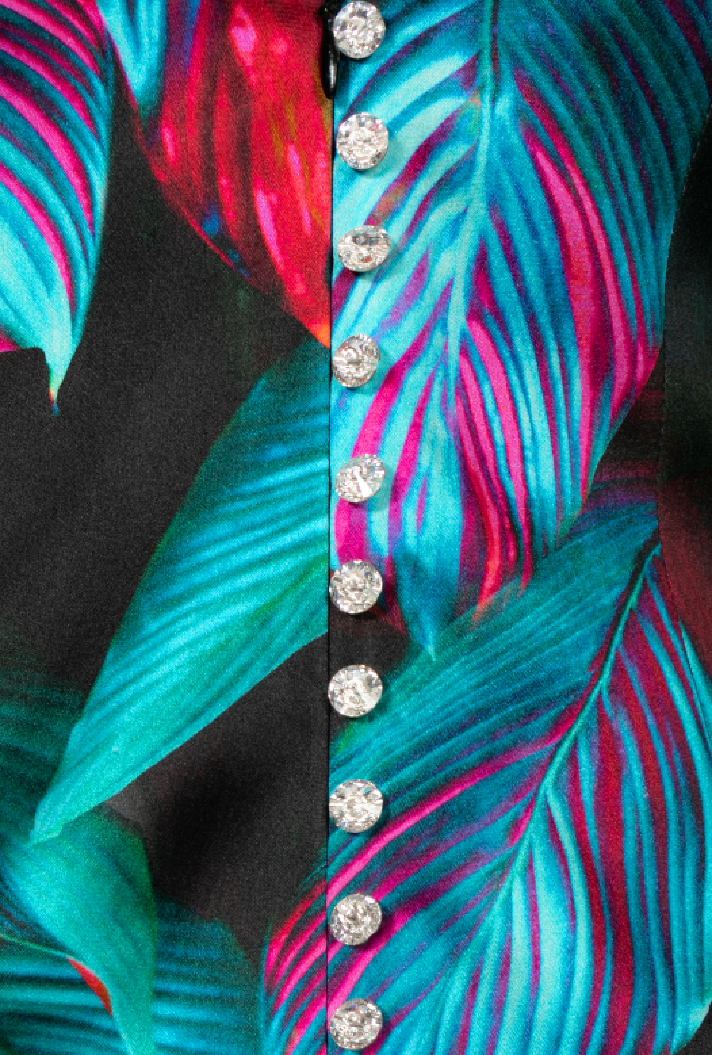 Robe Azzaro Daniela Turquoise - Exclusivité Web