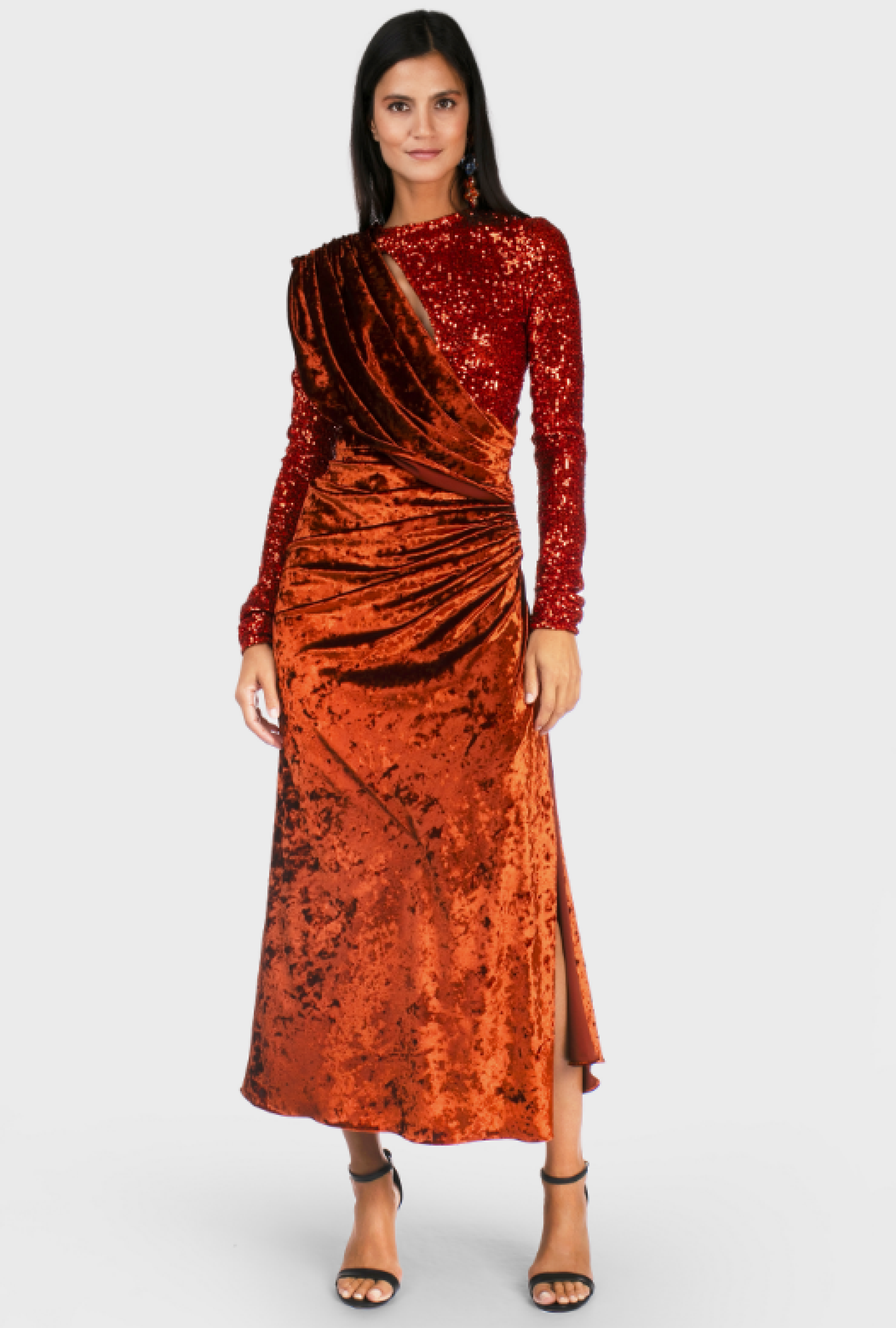 Robe Azzaro Gala Rust