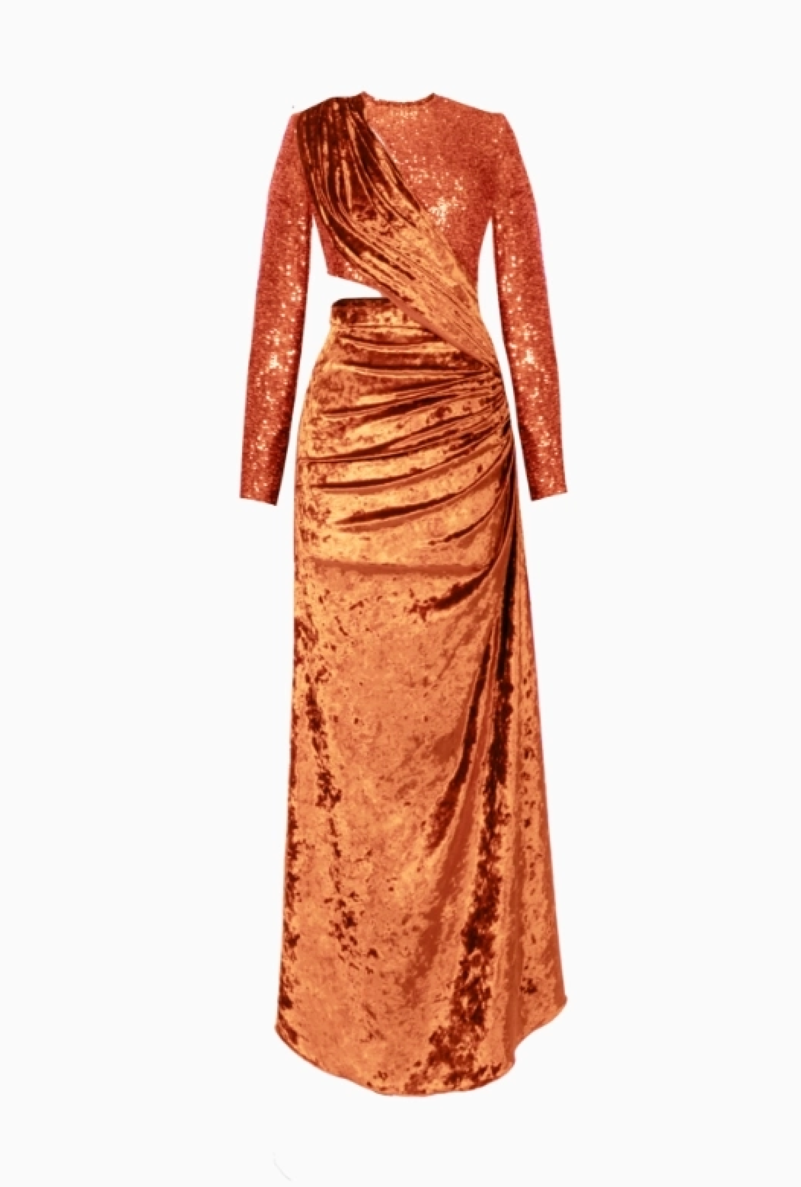 Robe Azzaro Gala Rust