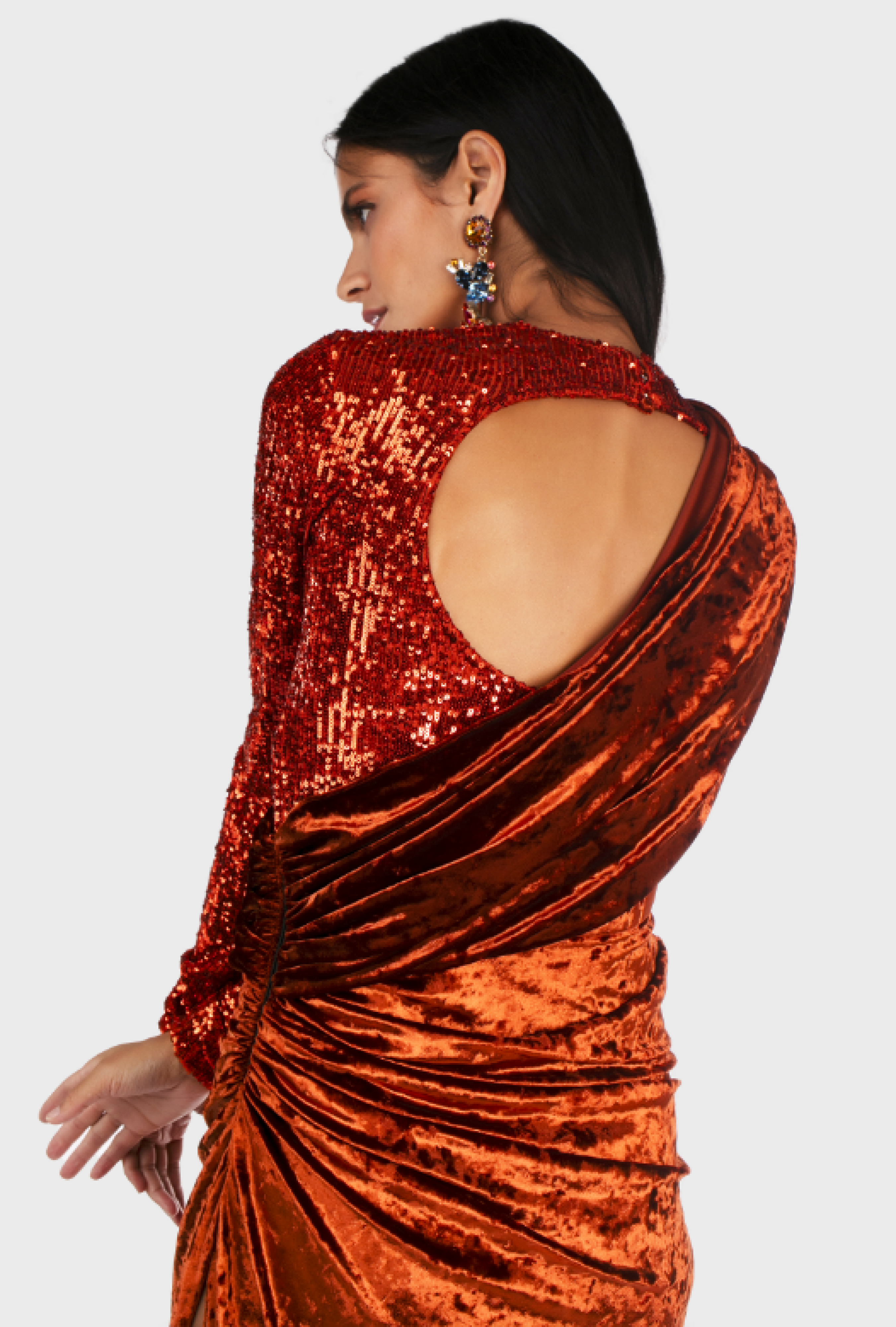 Robe Azzaro Gala Rust