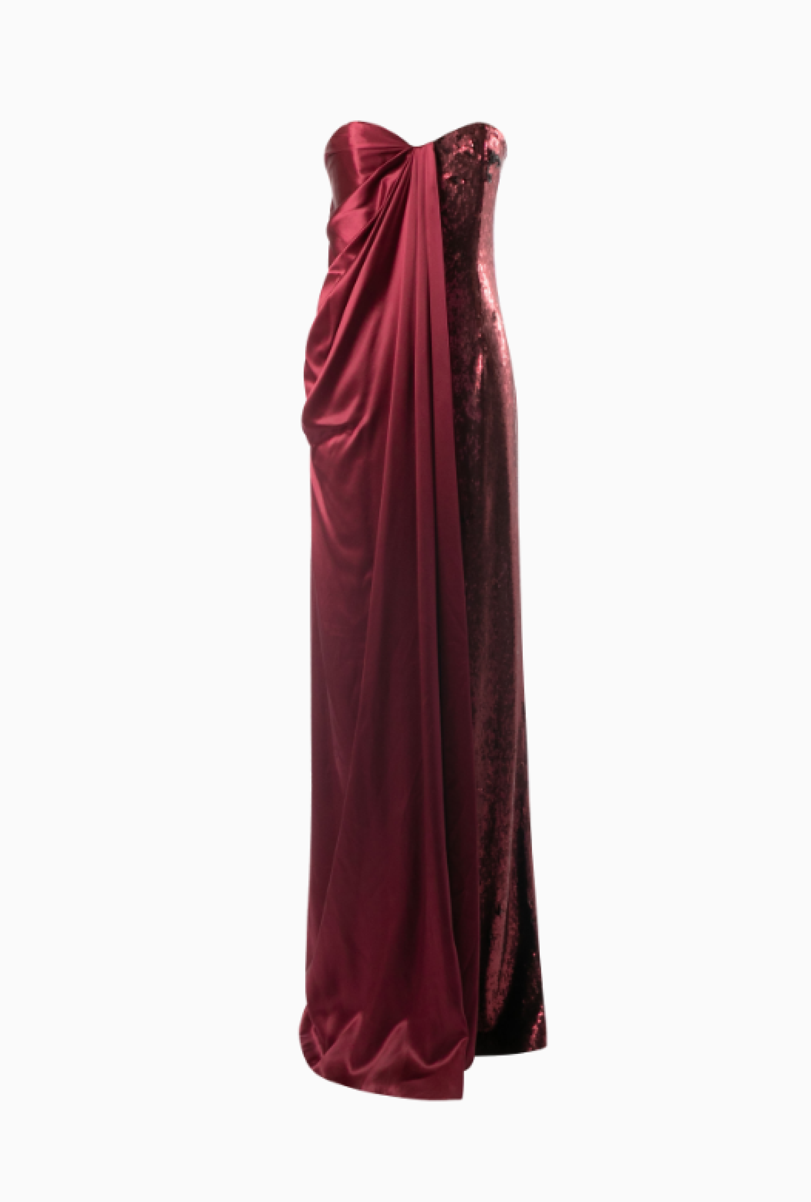 Robe Azzaro Couture Burgundy