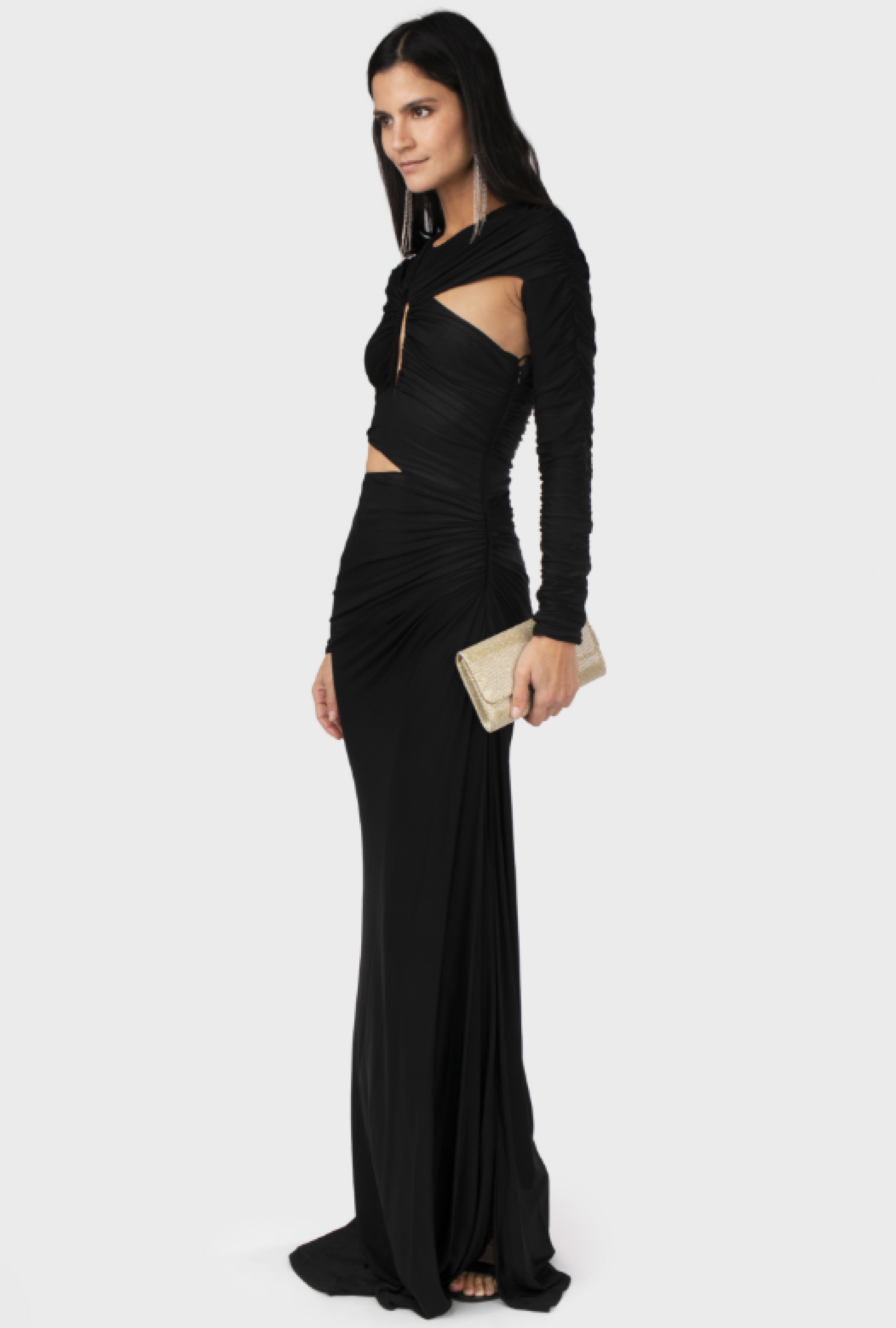 Robe Azzaro Longue Gia Black