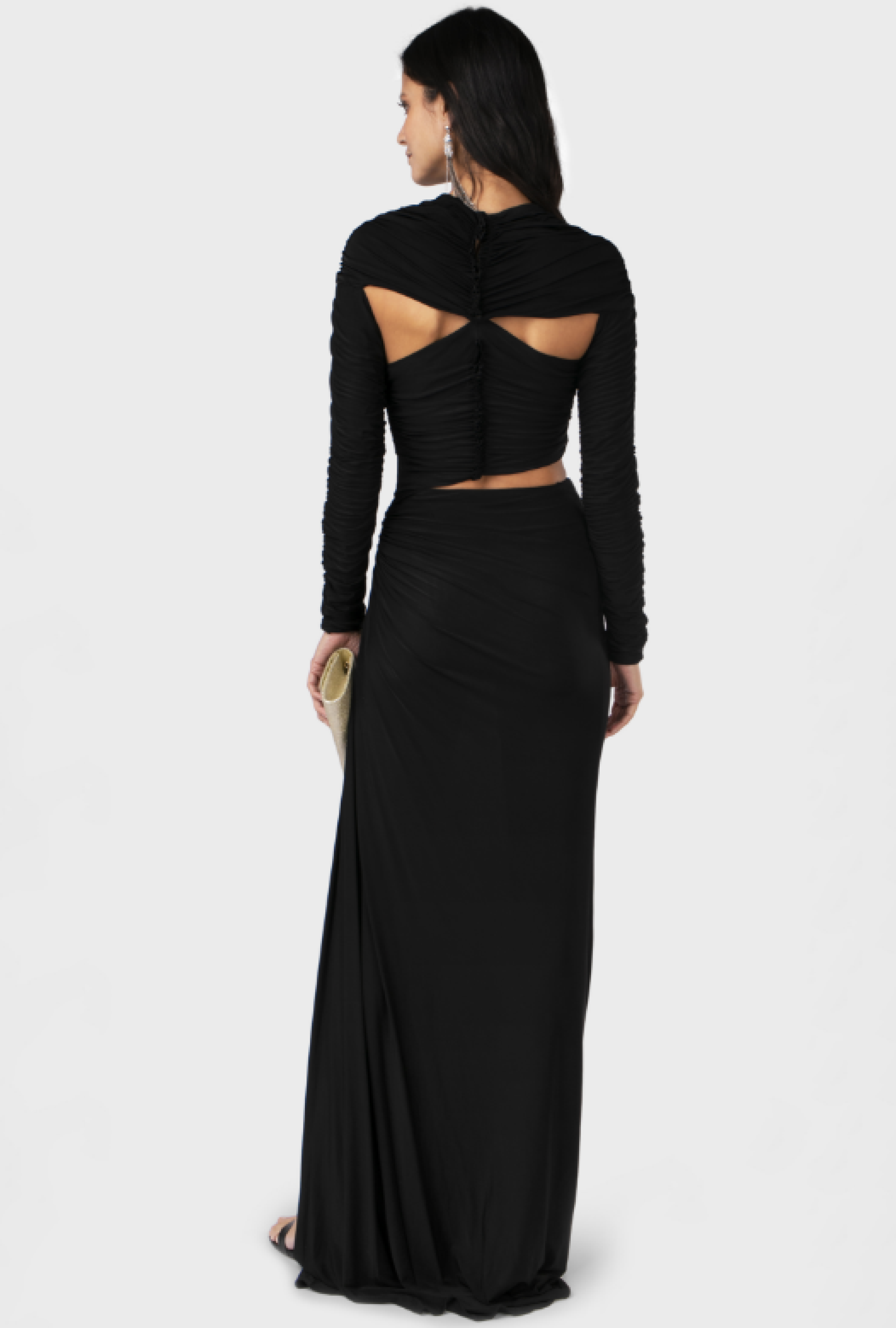 Robe Azzaro Longue Gia Black