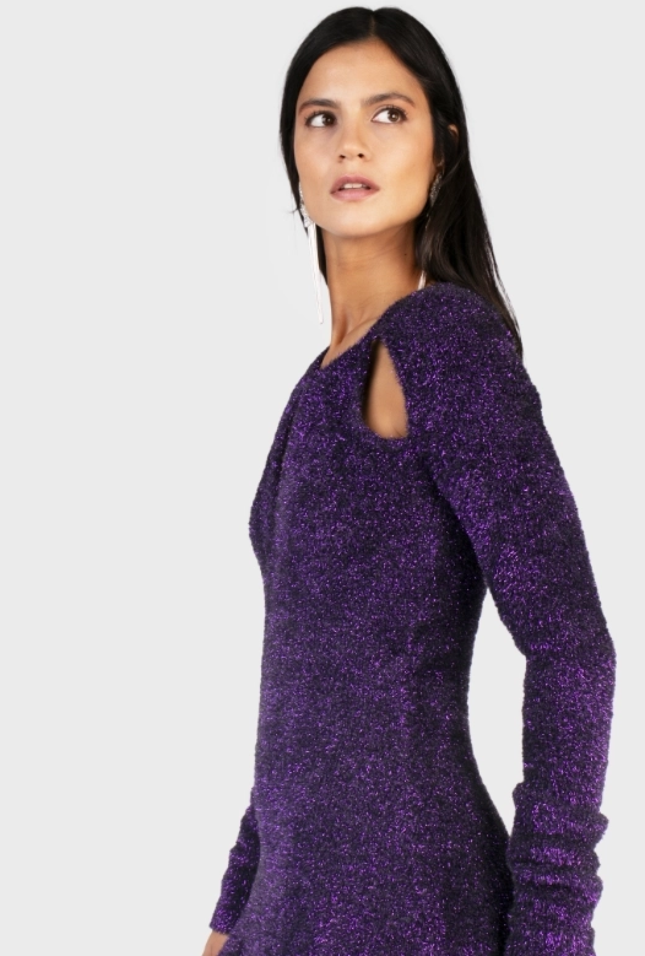 Robe Azzaro Maille Purple