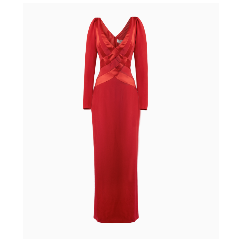 Robe Azzaro Lorelei Rouge