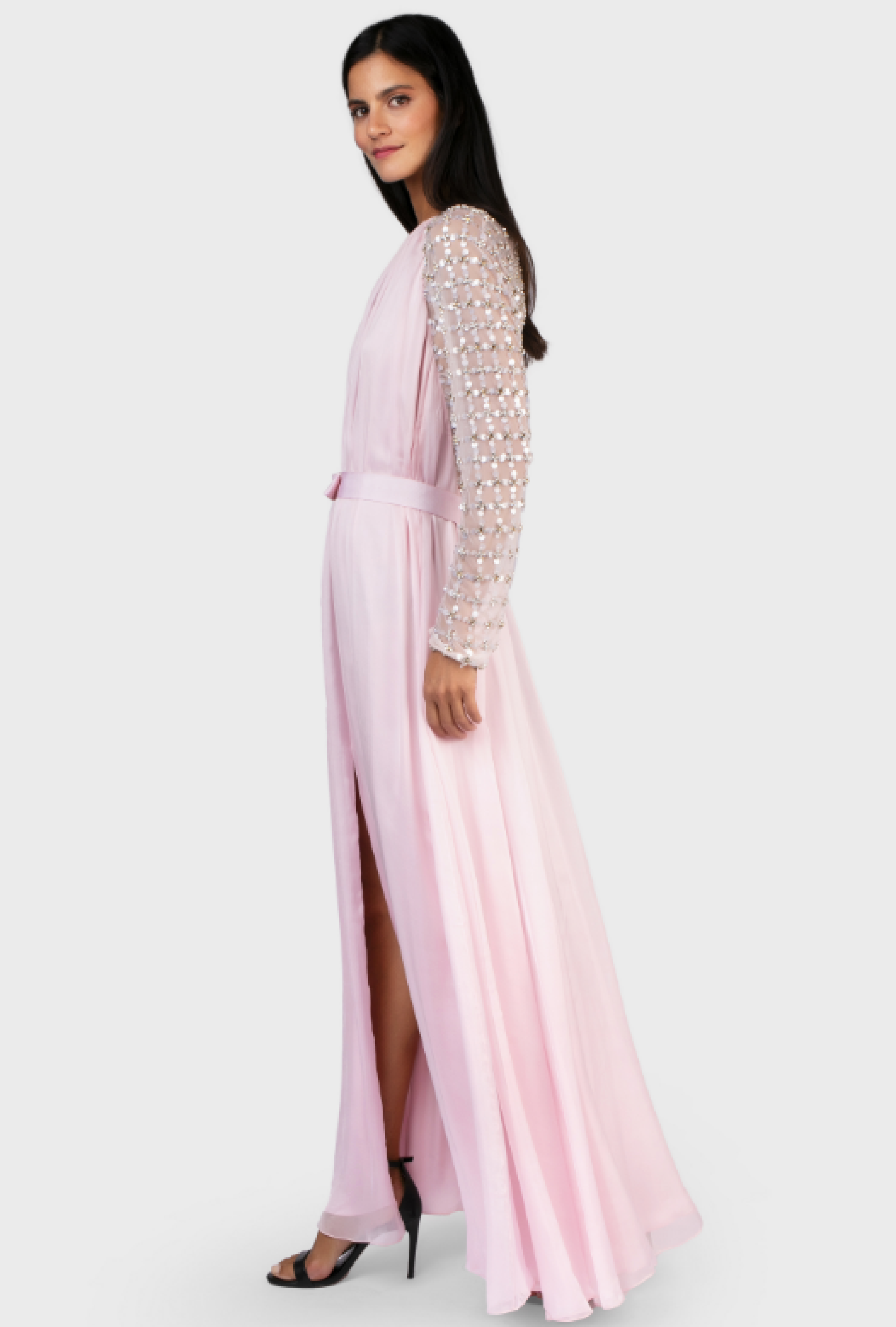 Robe Temperley London Aurore Pink
