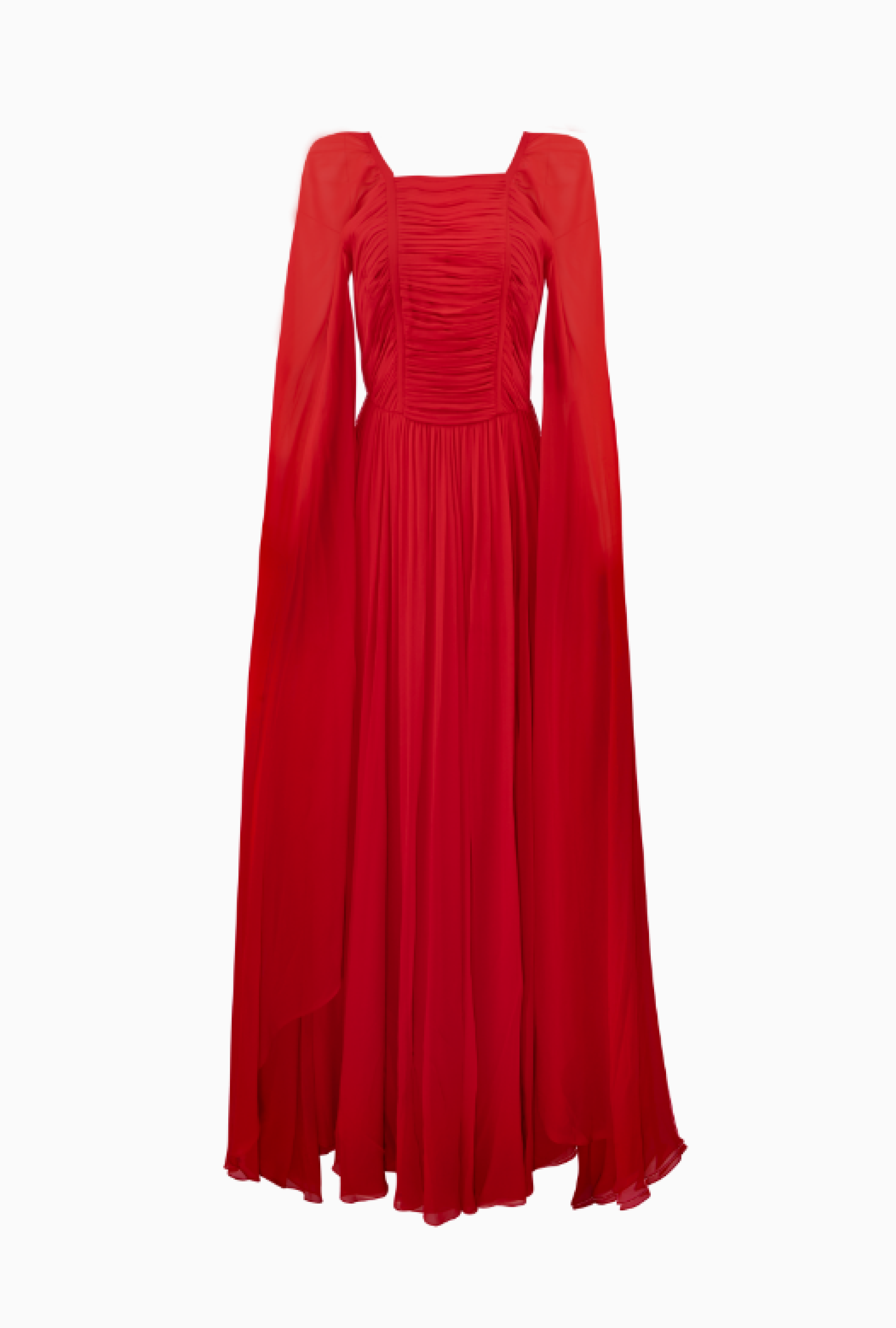 Robe Elie Saab Ruby Silk