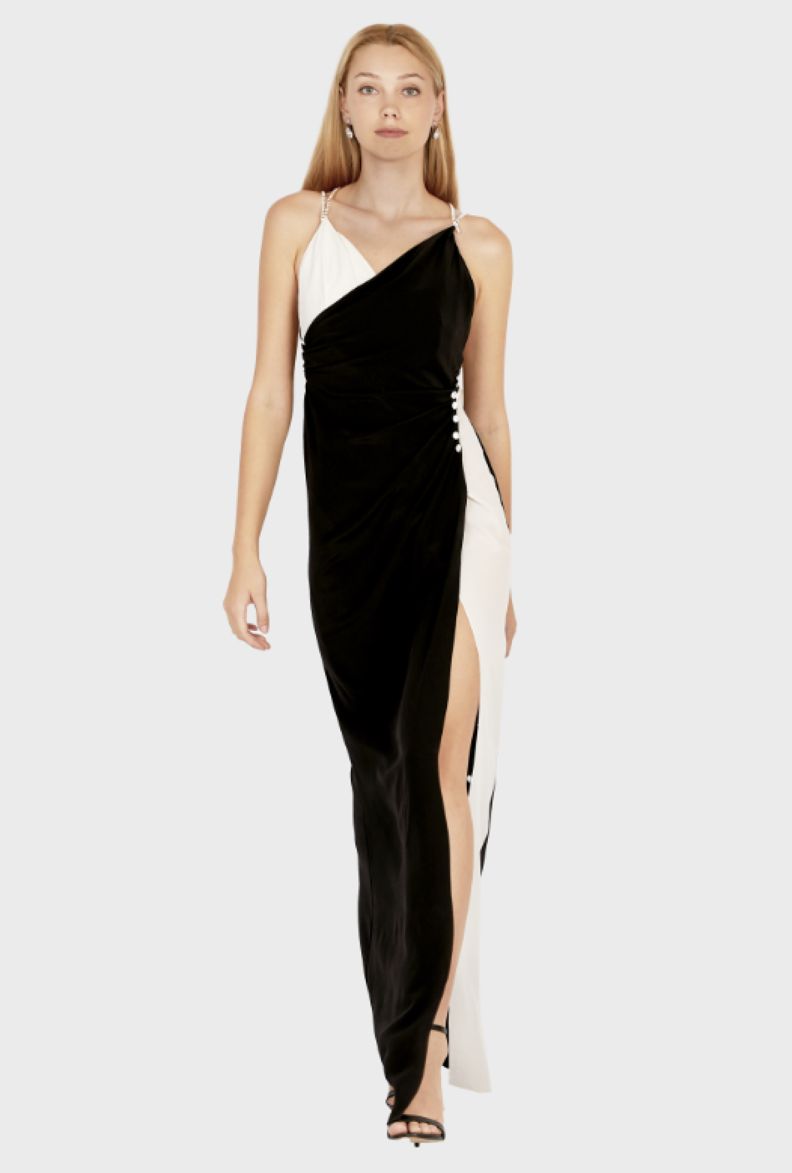 Robe Azzaro Favorite Noir et Blanc