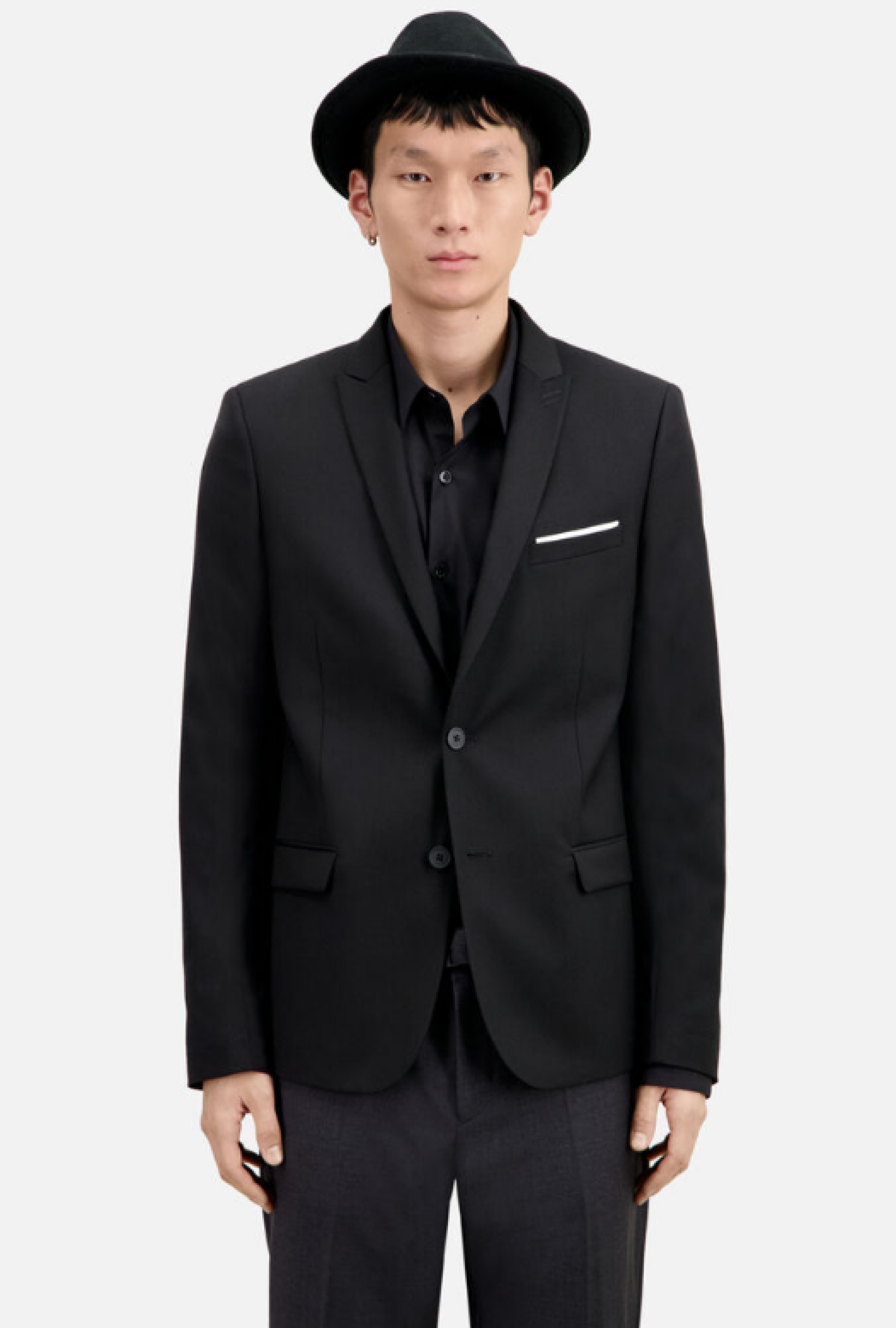 Costume The Kooples Noire en Laine