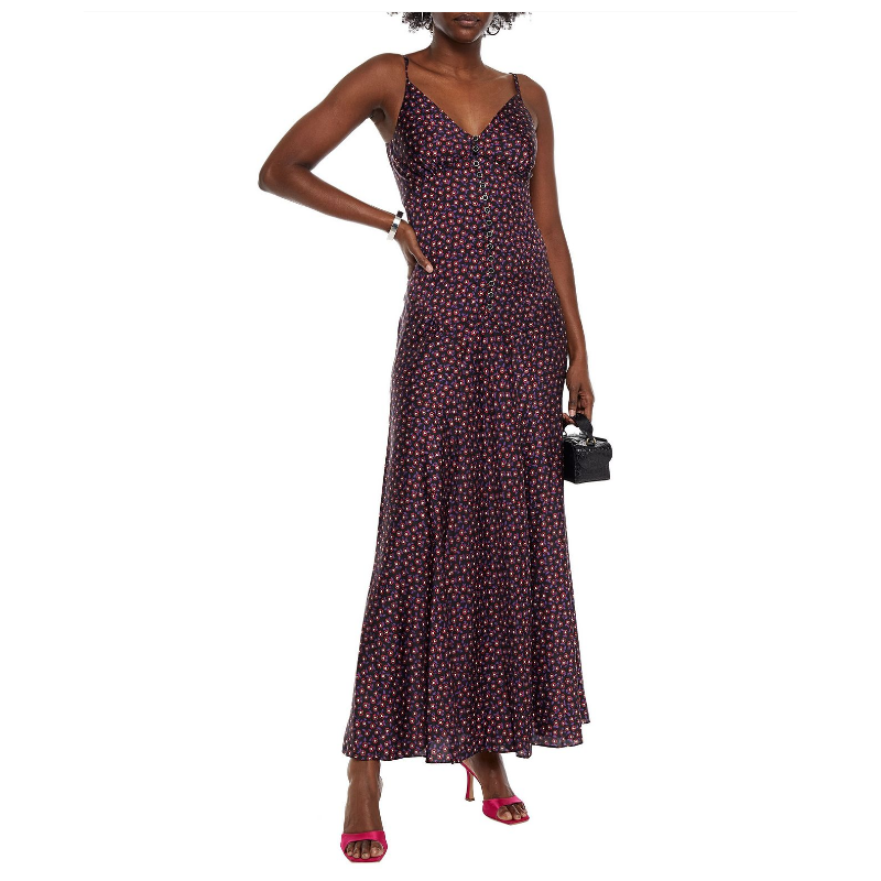 Robe Paco Rabanne Asymétrique Ruched Floral