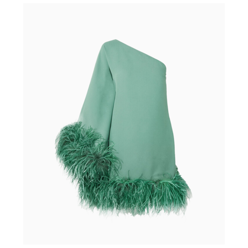 Robe Taller Marmo Plumes Piccolo Ubud Verte