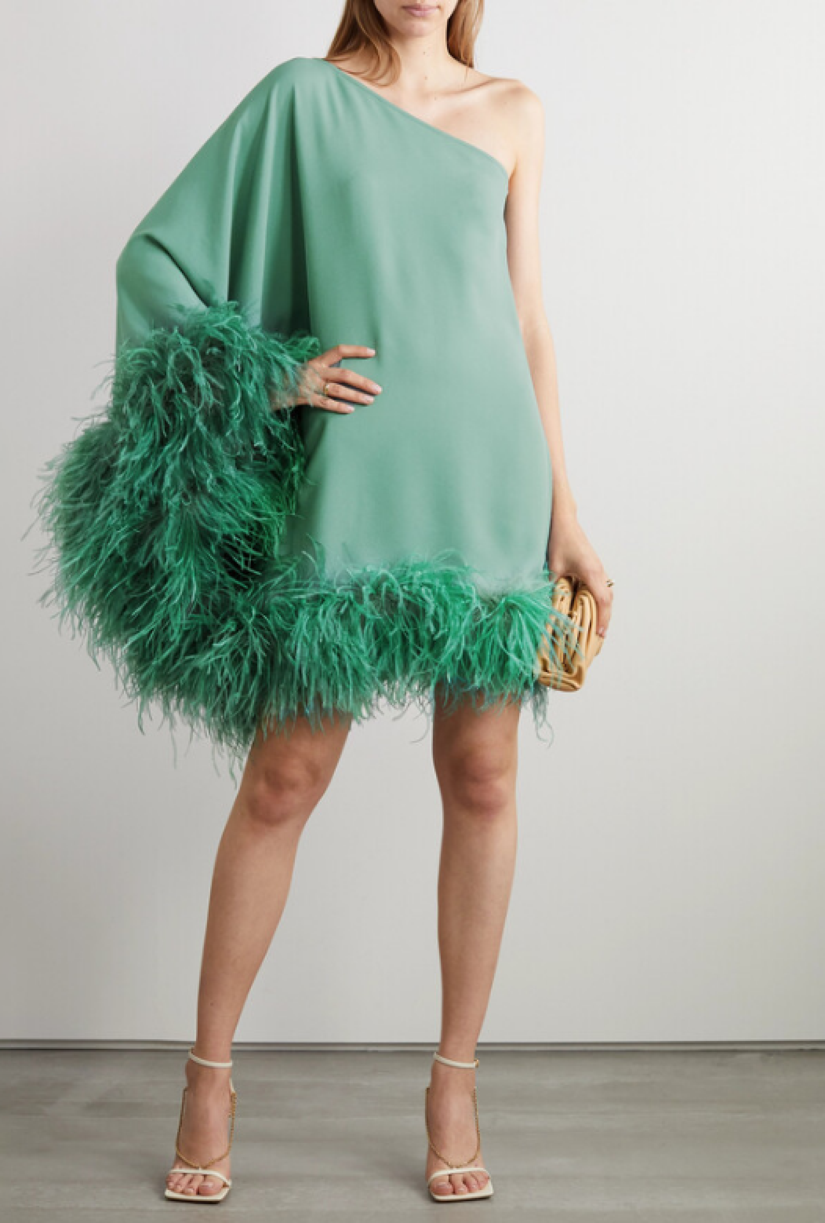 Robe Taller Marmo Plumes Piccolo Ubud Verte