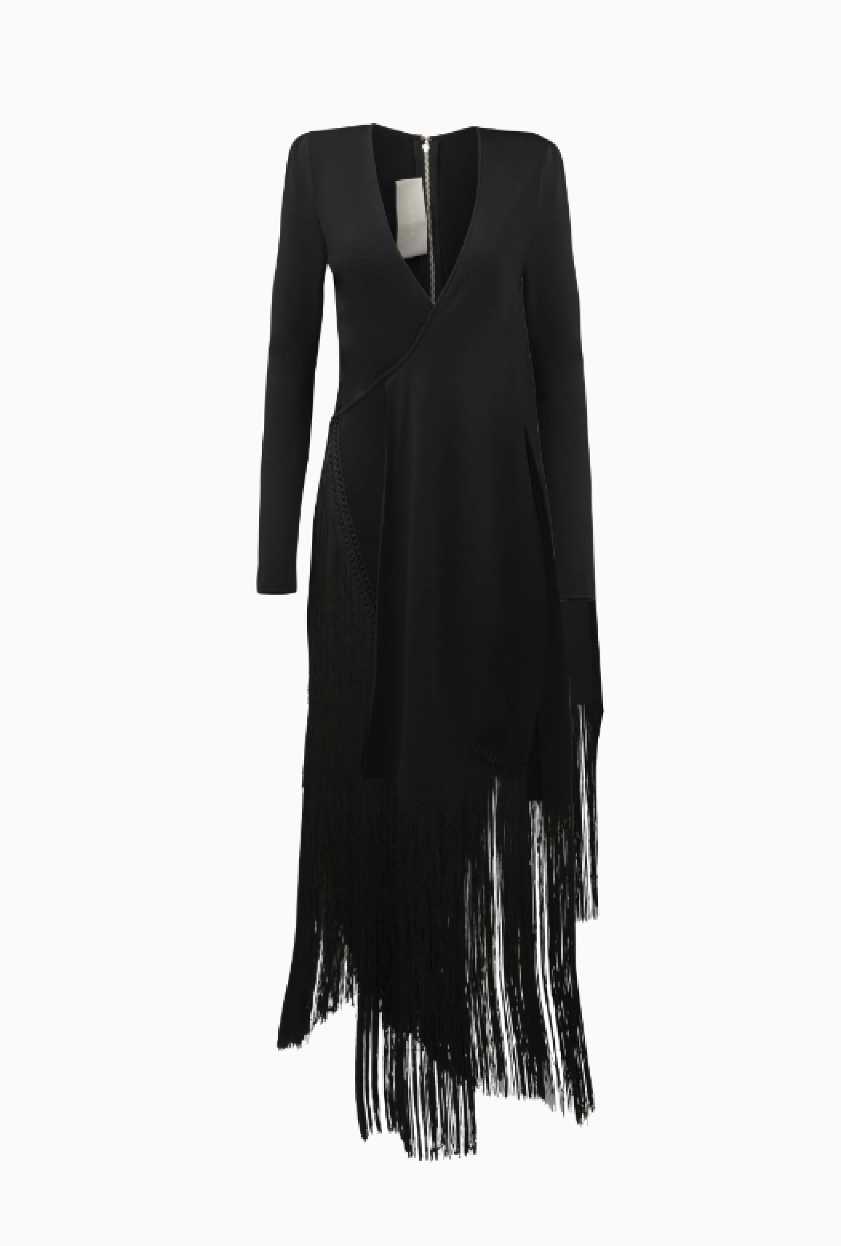 Robe Elie Saab Black Wrap