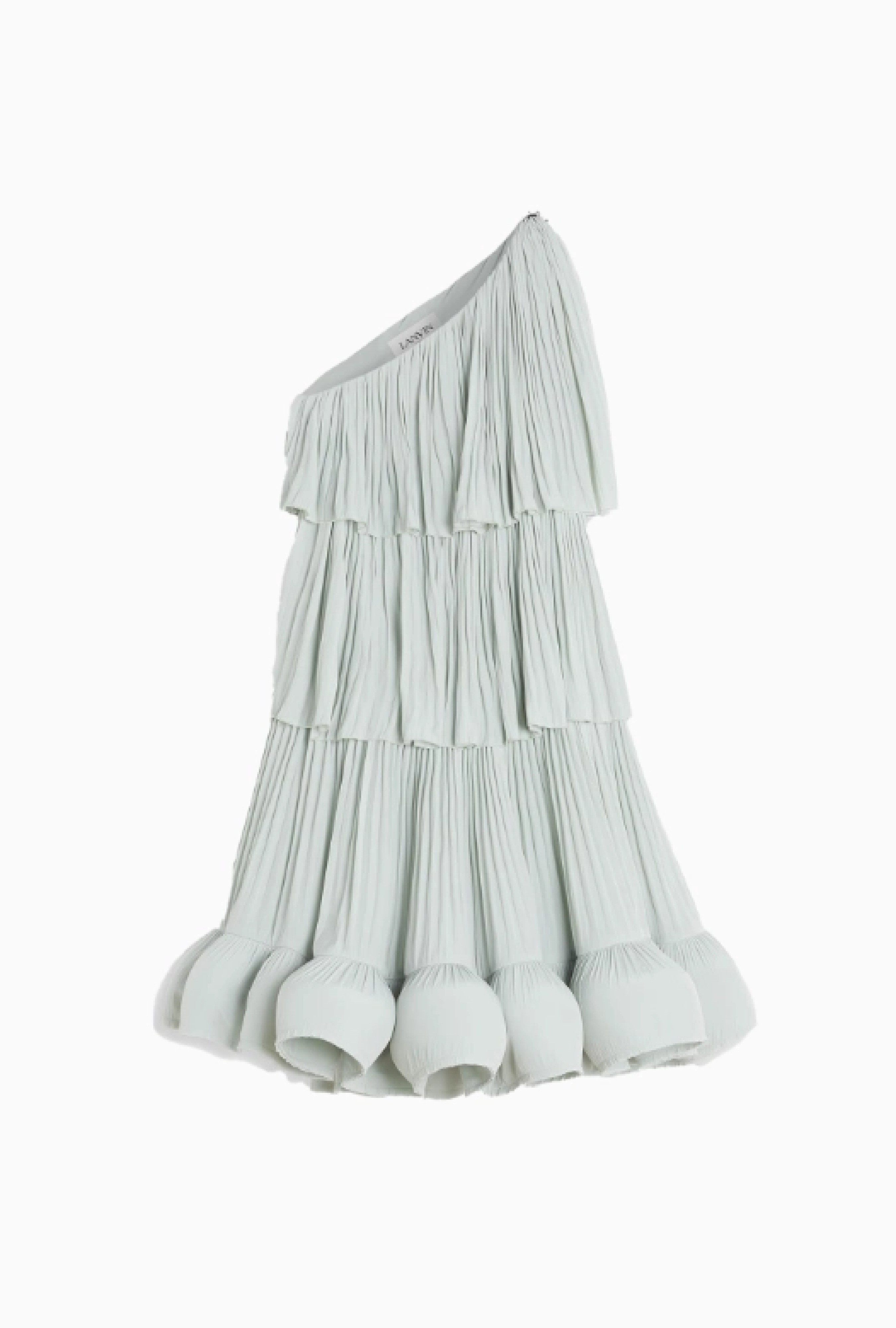 Robe Lanvin Charmeuse Sauge