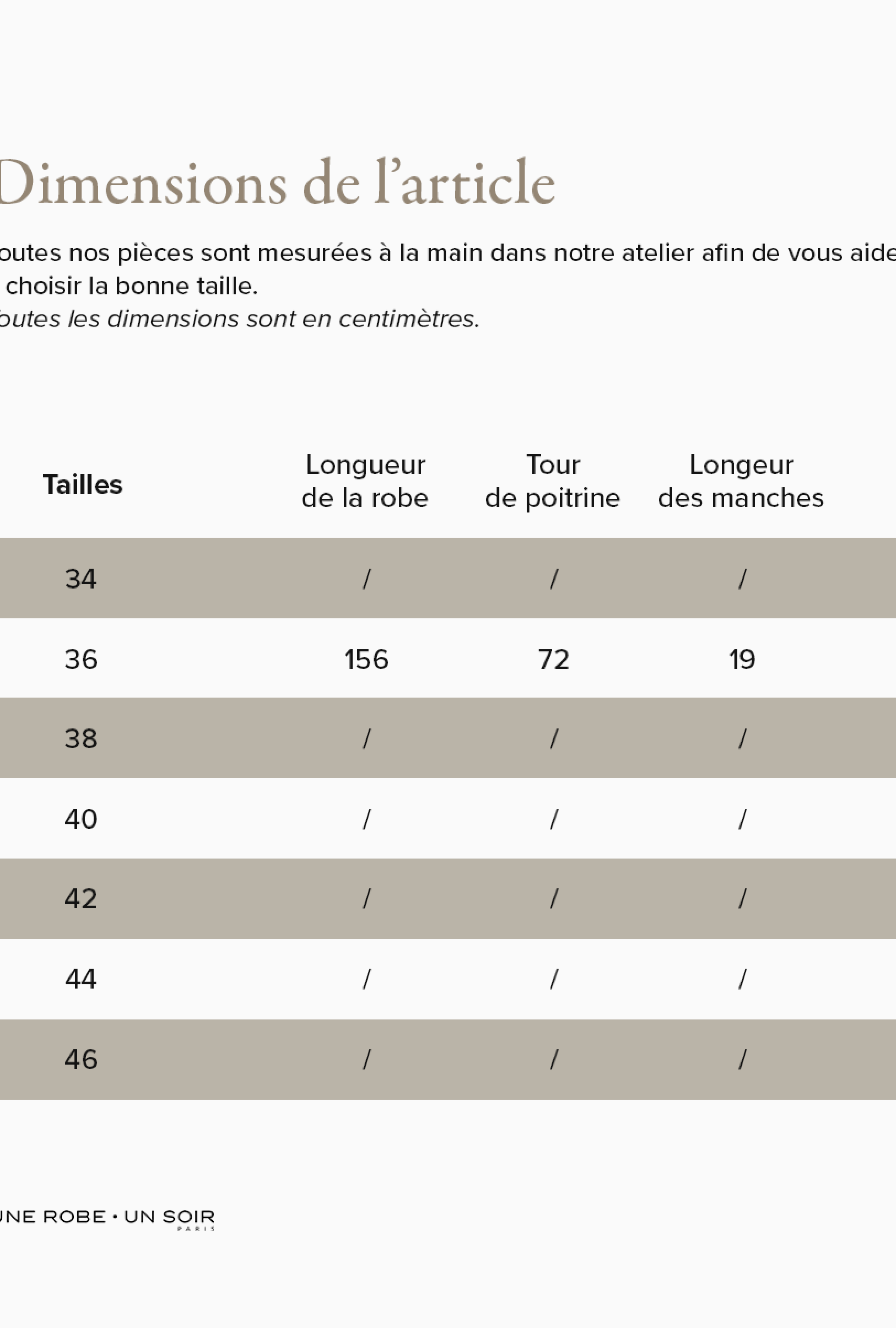 Robe Paule Ka Christina