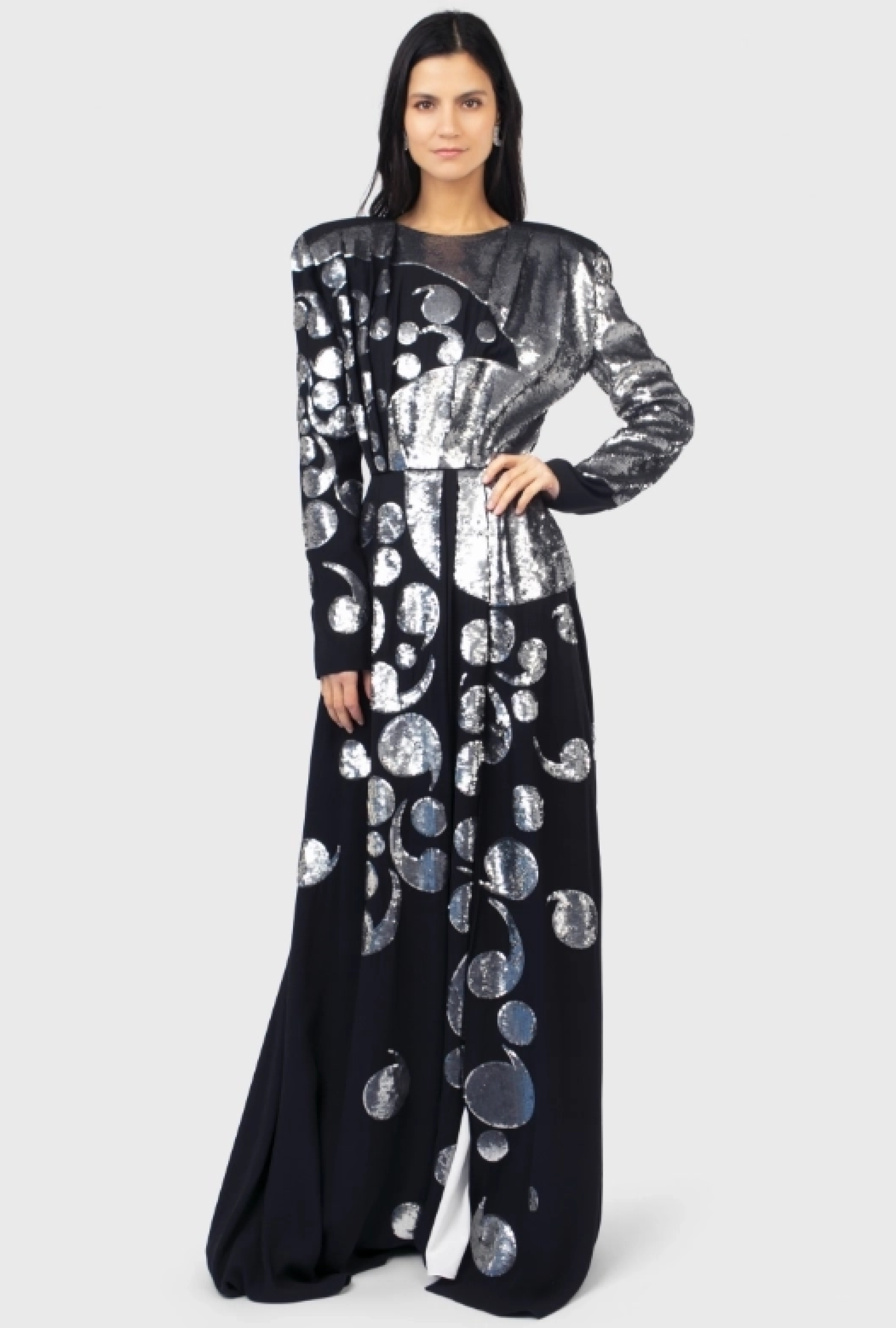 Robe Givenchy Black Shine