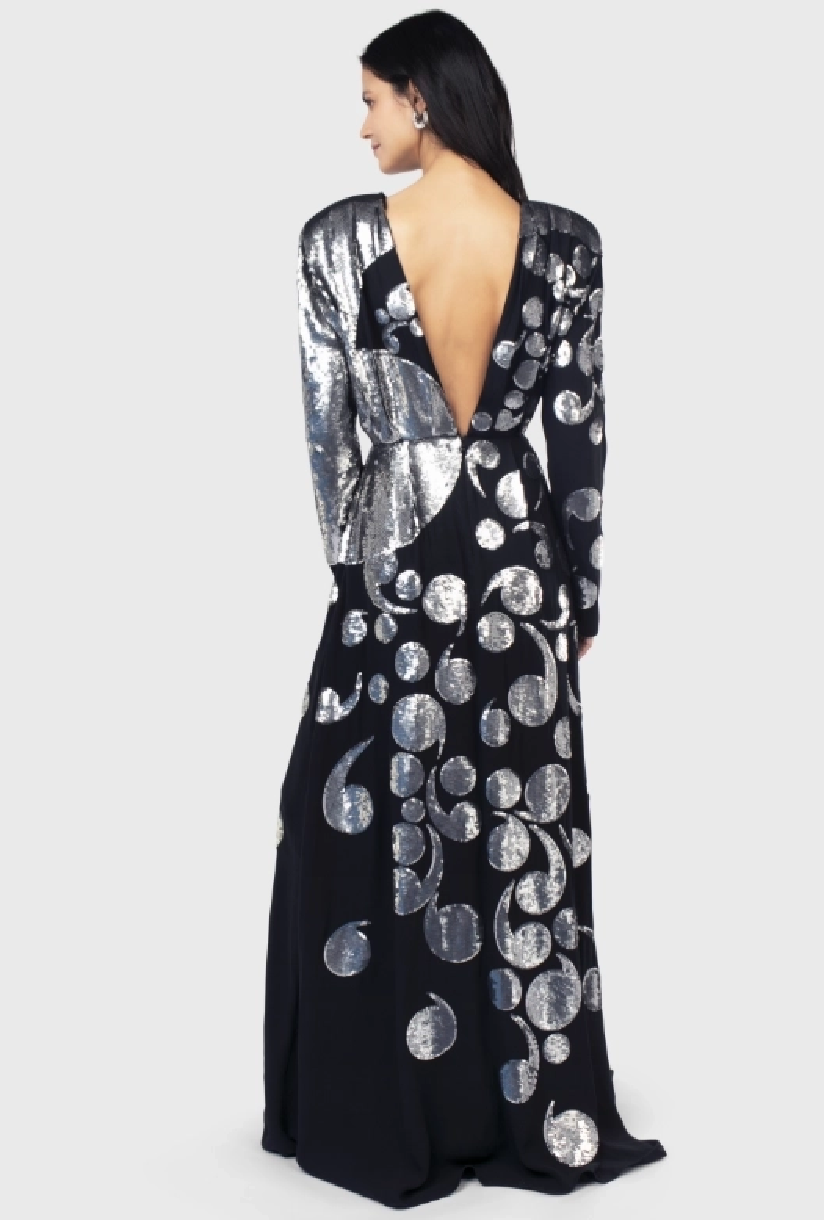 Robe Givenchy Black Shine