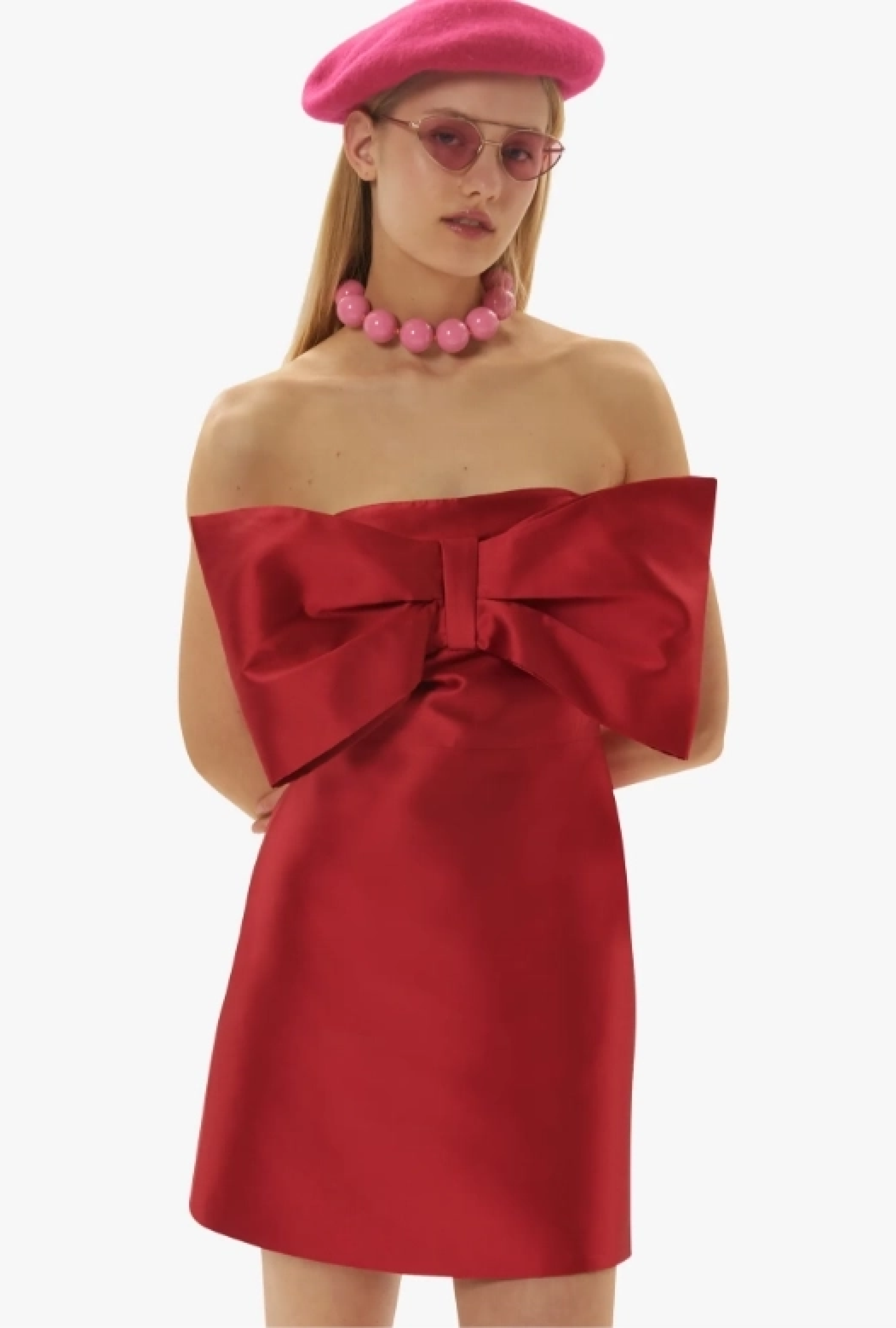 Robe Tara Jarmon Richesse Rouge