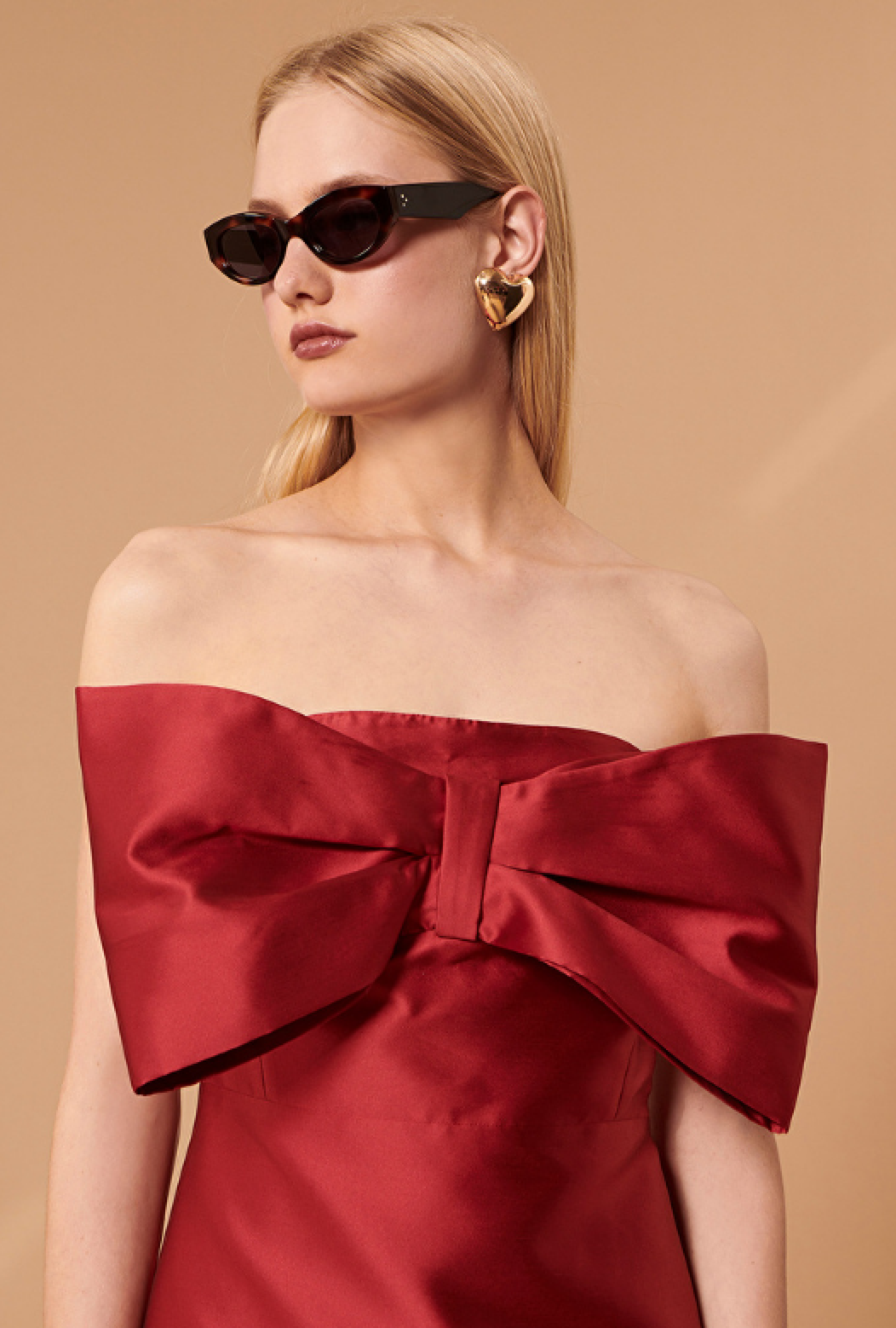 Robe Tara Jarmon Richesse Rouge