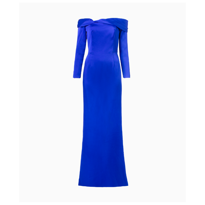 Robe Paule Ka Longue Saphir