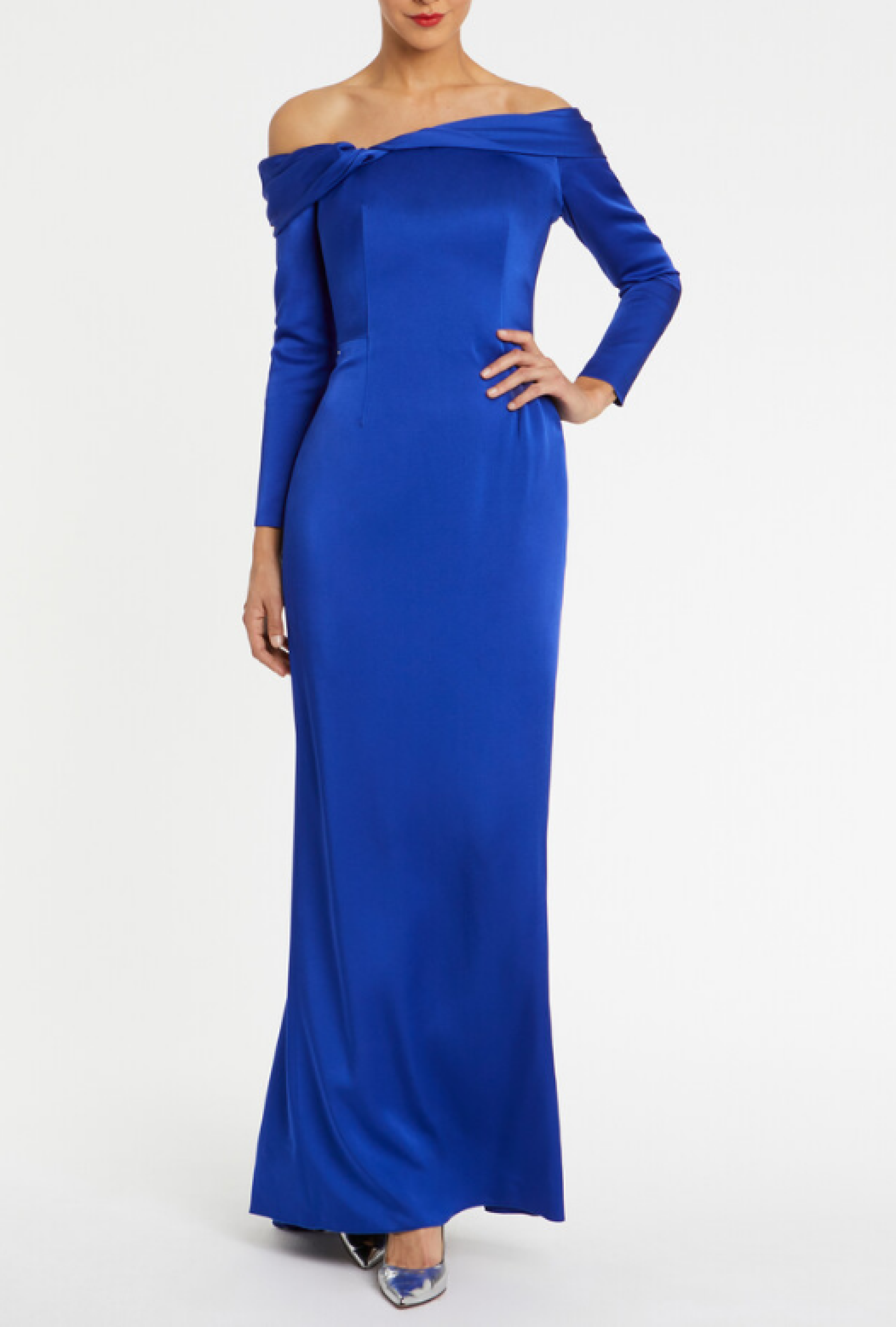 Robe Paule Ka Longue Saphir