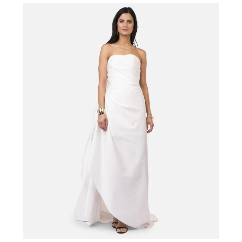 Robe Paule Ka Valentine Blanche