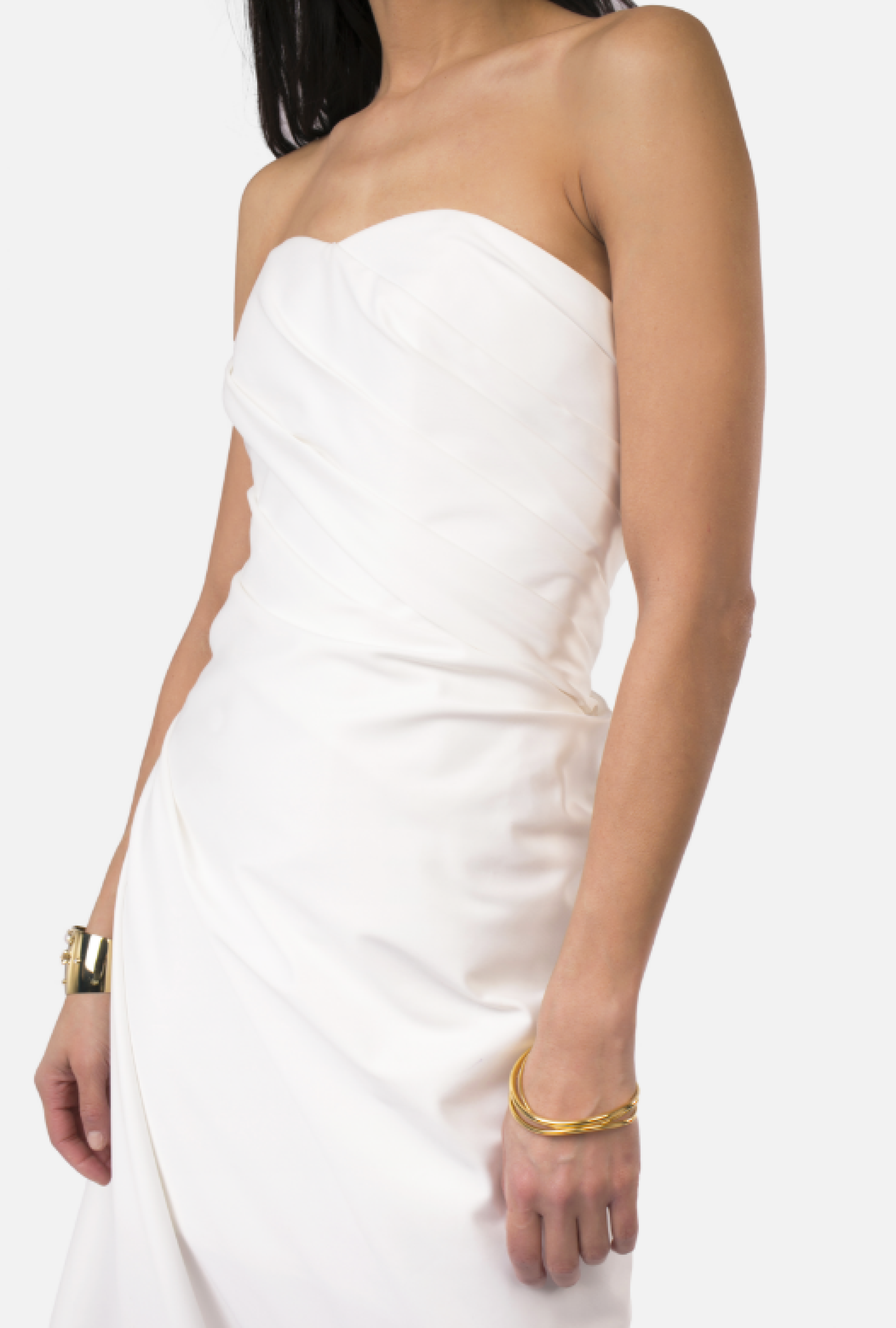 Robe Paule Ka Valentine Blanche