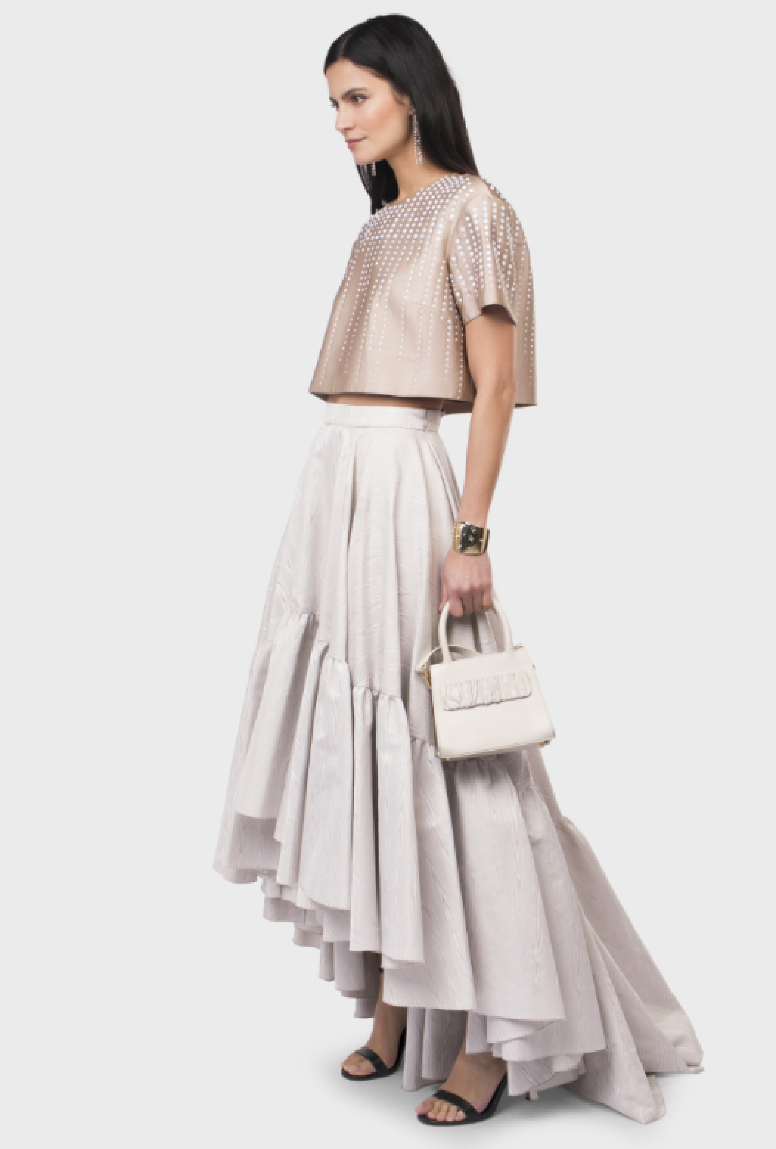 Jupe Paule Ka Cléa Beige