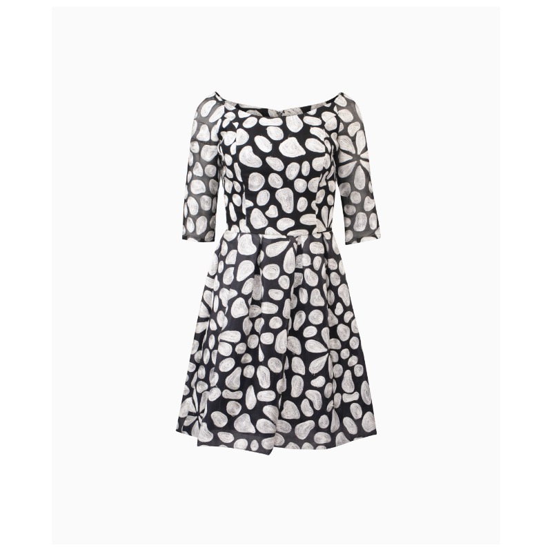 Robe Bain de Nuit Beige Petal